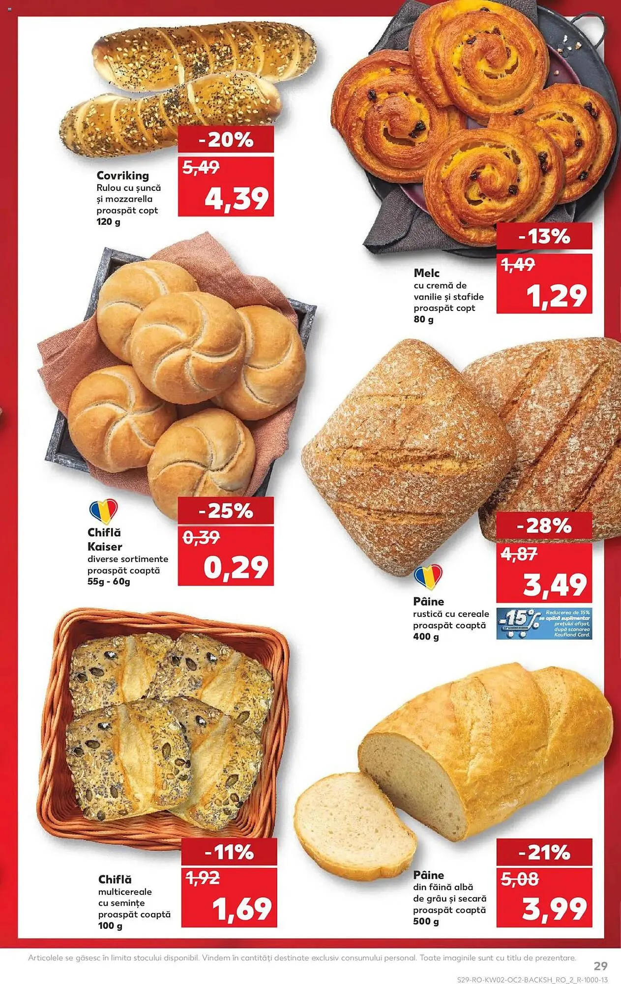 Catalog Catalog Kaufland de la 6 ianuarie până la 13 ianuarie 2026 - Revista Pagina 29