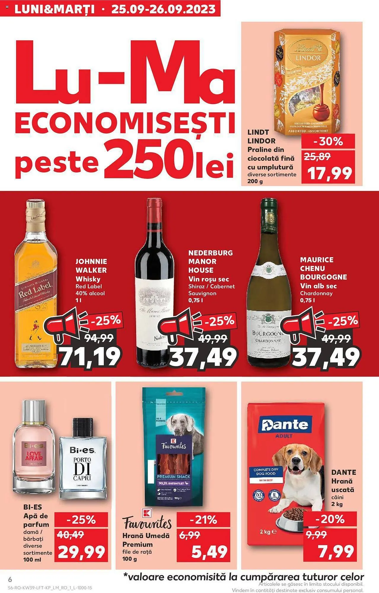 Catalog Kaufland catalog de la 27 septembrie până la 3 octombrie 2023 - Revista Pagina 6