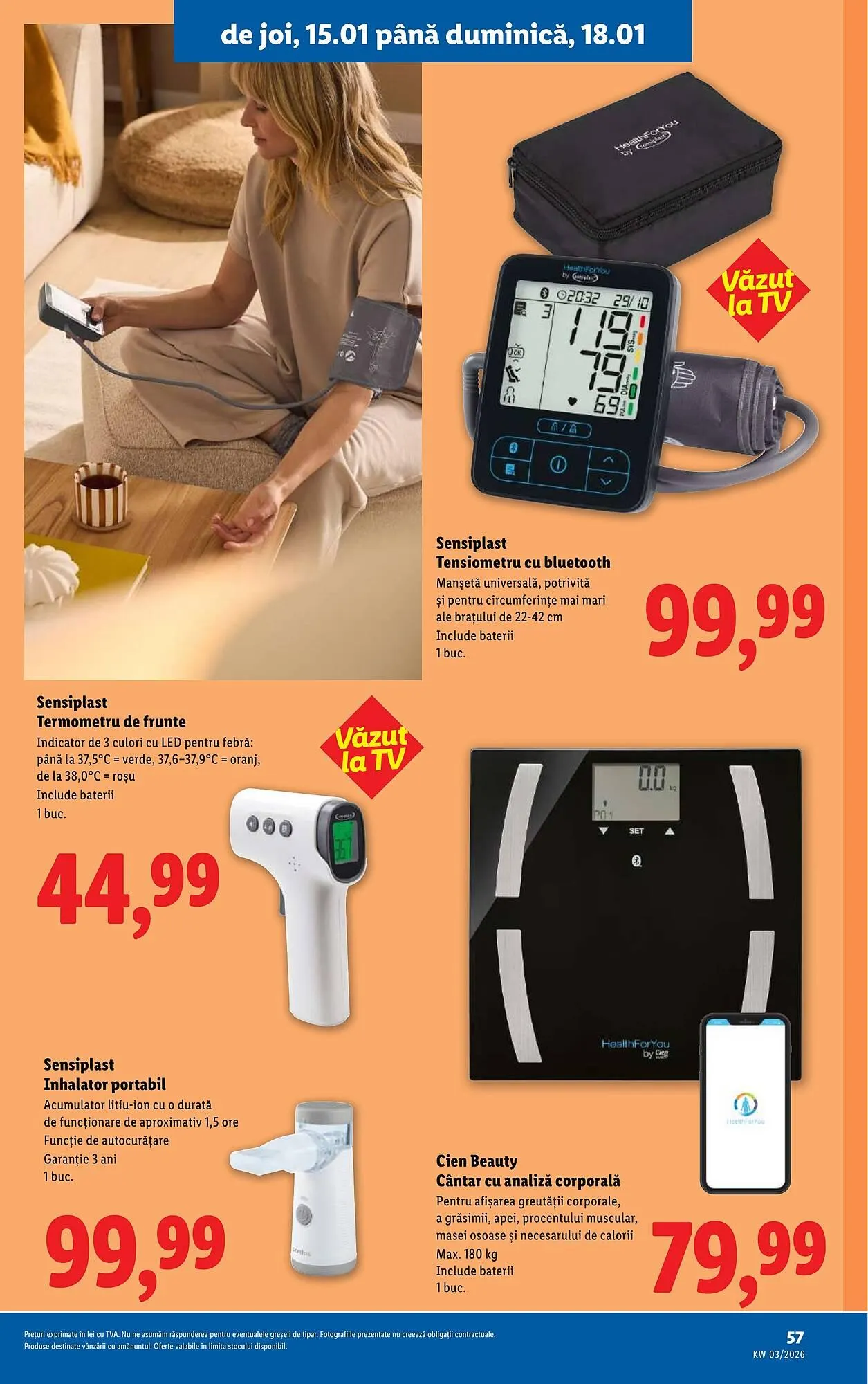 Catalog Catalog Lidl de la 12 ianuarie până la 18 ianuarie 2026 - Revista Pagina 57