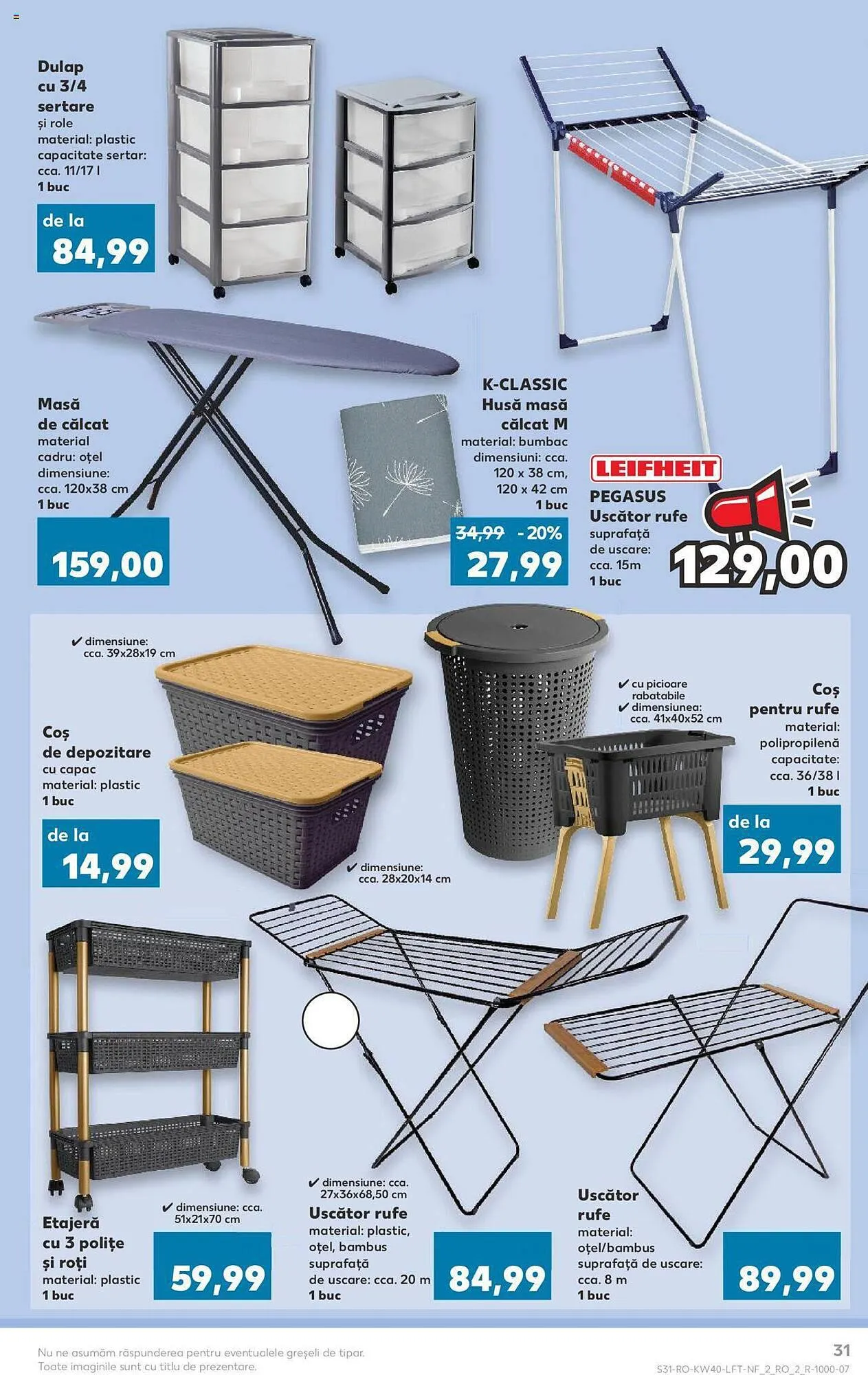 Catalog Kaufland catalog de la 4 octombrie până la 10 octombrie 2023 - Revista Pagina 31