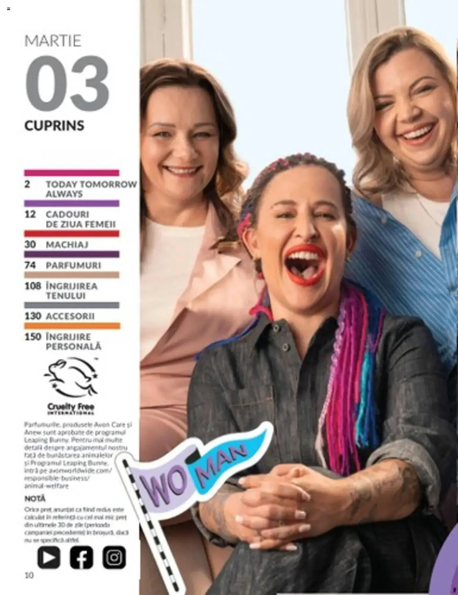 Catalog Catalog Avon de la 1 martie până la 31 martie 2025 - Revista Pagina 10