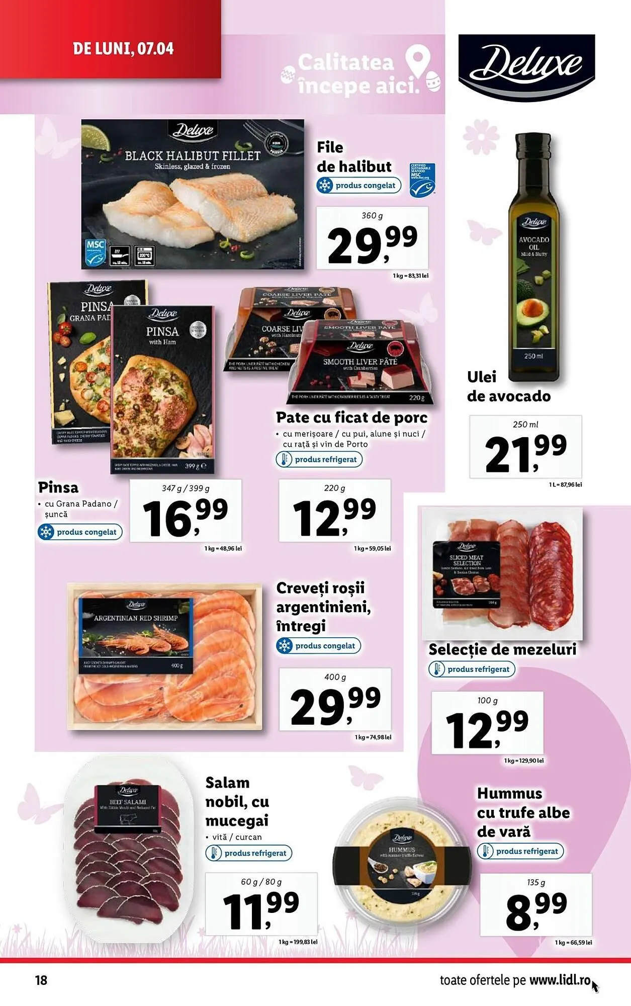 Catalog Catalog Lidl de la 7 aprilie până la 13 aprilie 2025 - Revista Pagina 18