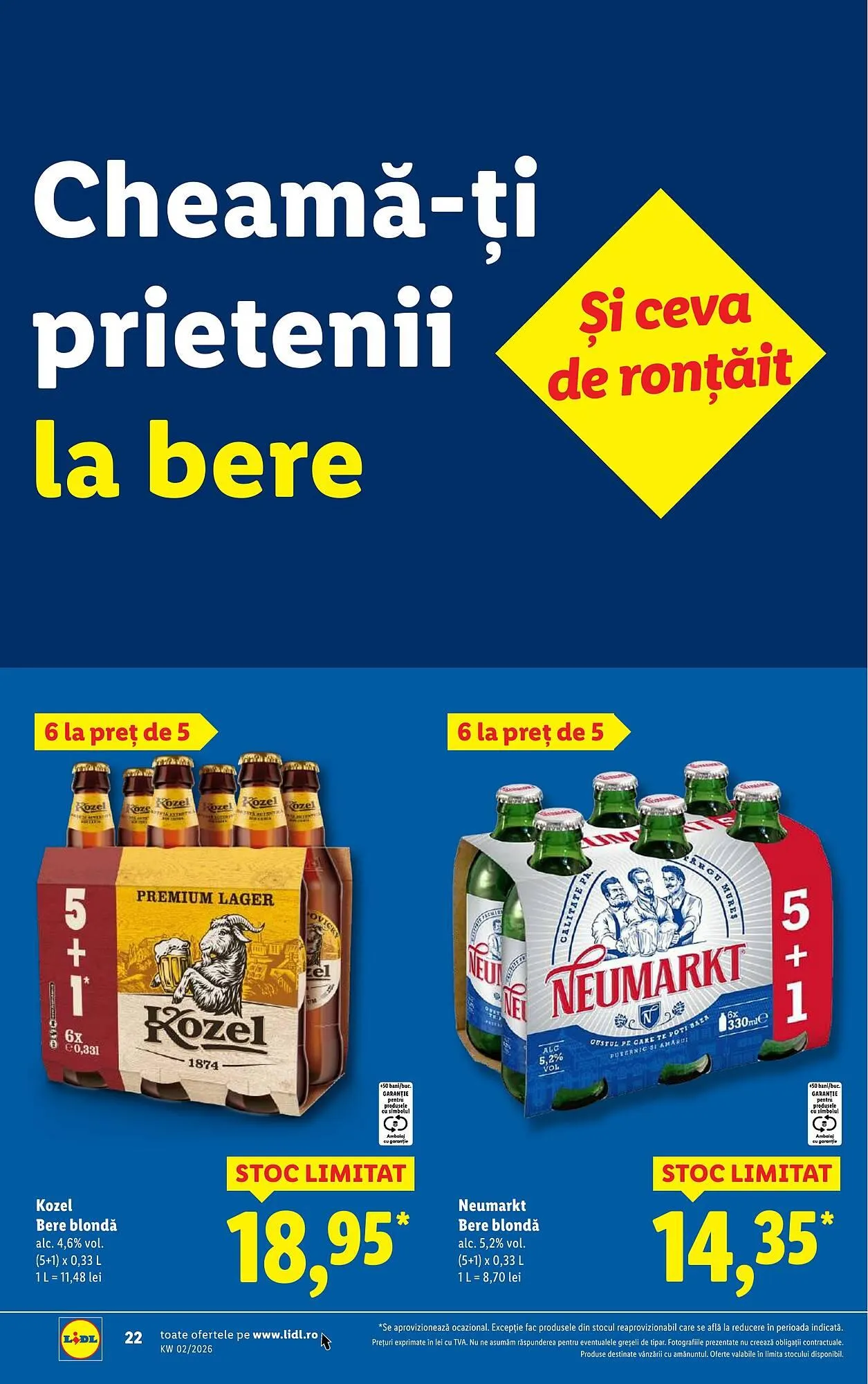 Catalog Catalog Lidl de la 5 ianuarie până la 11 ianuarie 2026 - Revista Pagina 22