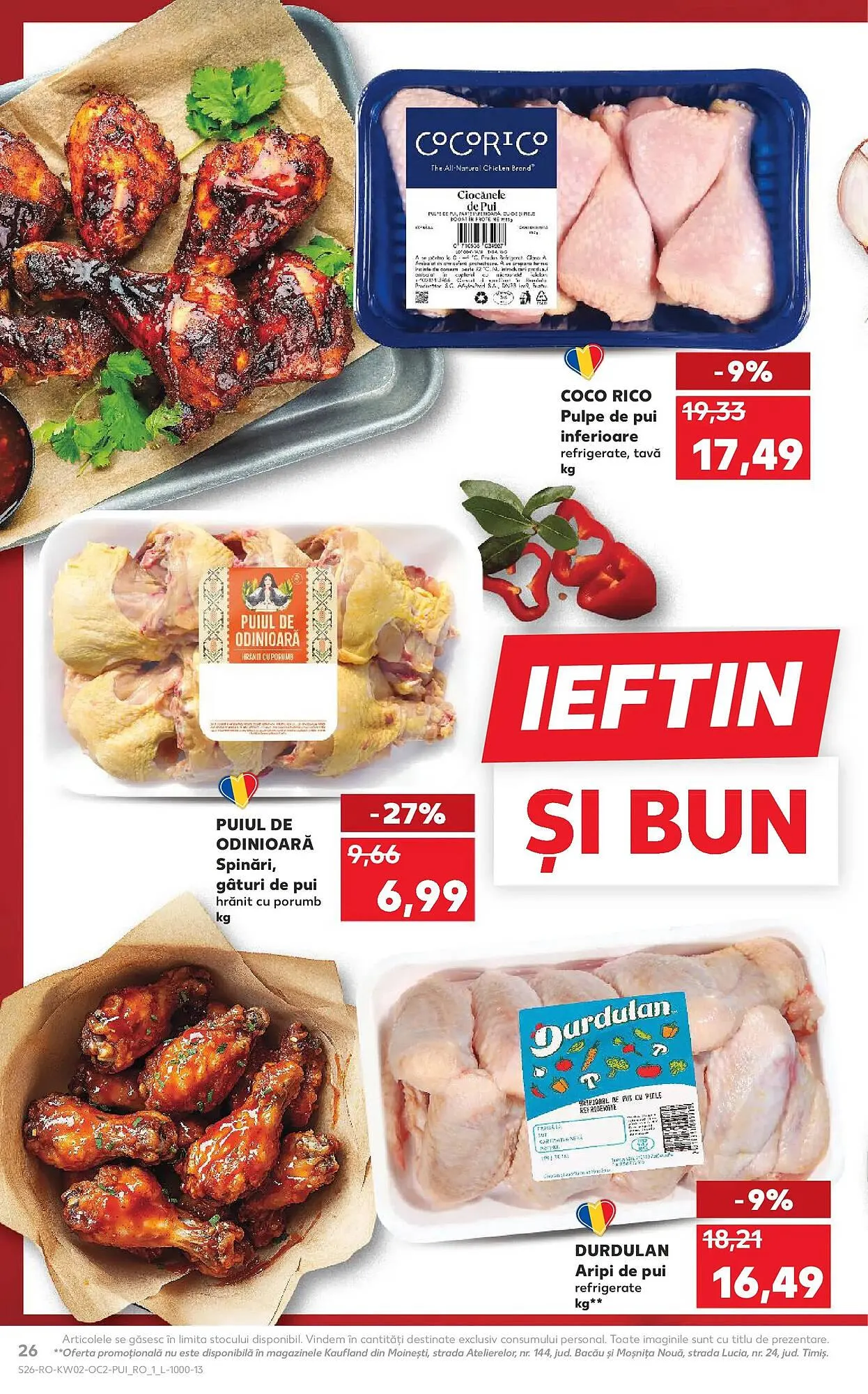 Catalog Catalog Kaufland de la 7 ianuarie până la 13 ianuarie 2026 - Revista Pagina 26
