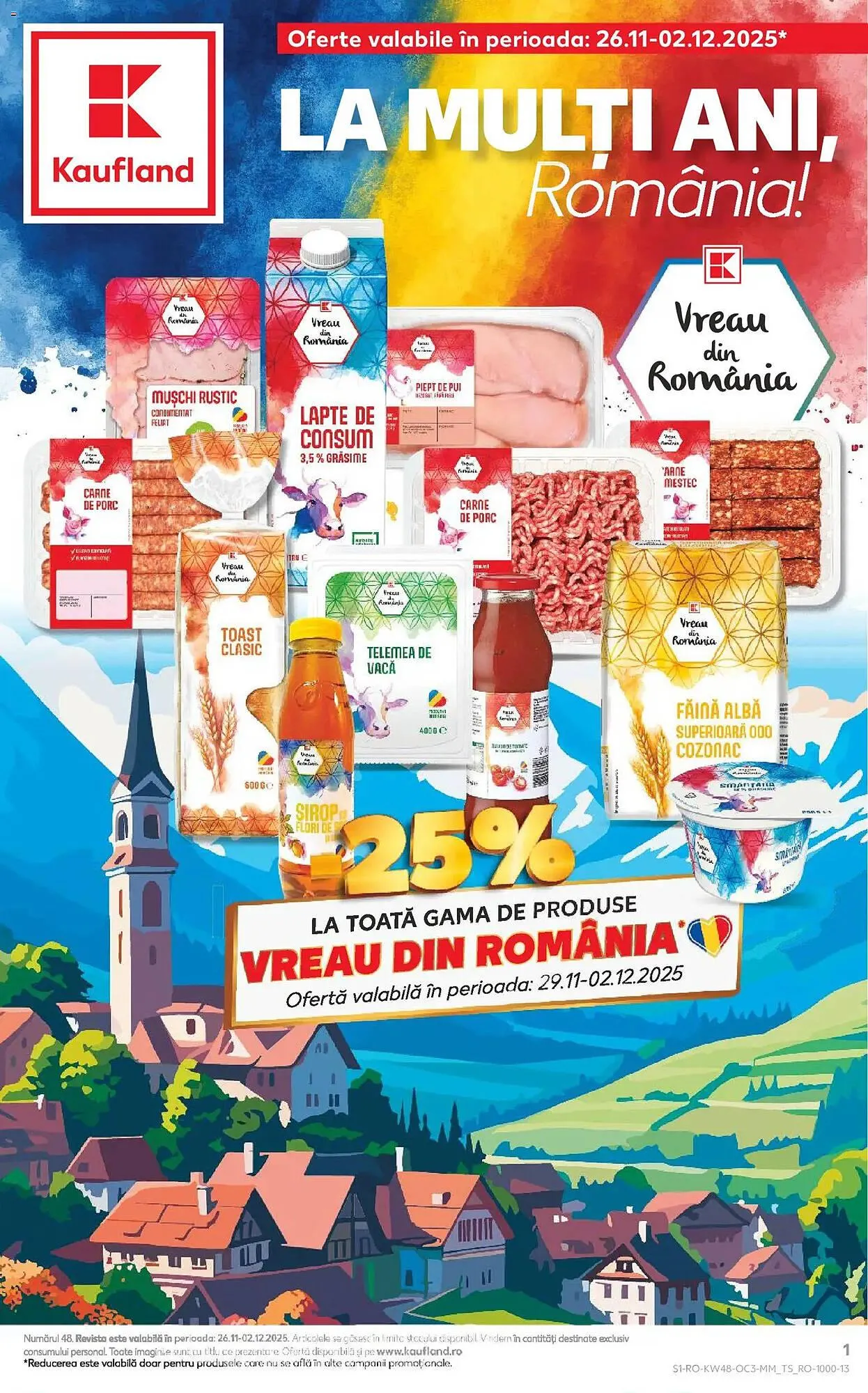 Catalog Catalog Kaufland de la 26 noiembrie până la 2 decembrie 2025 - Revista Pagina 1