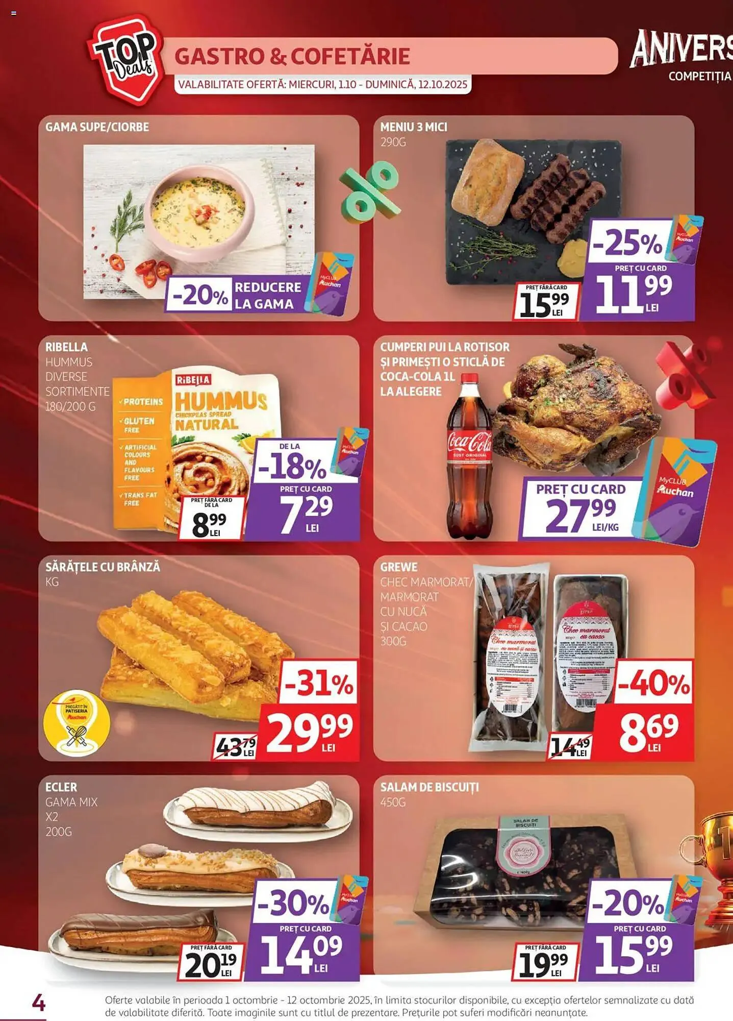Catalog Catalog Auchan de la 1 octombrie până la 12 octombrie 2025 - Revista Pagina 4
