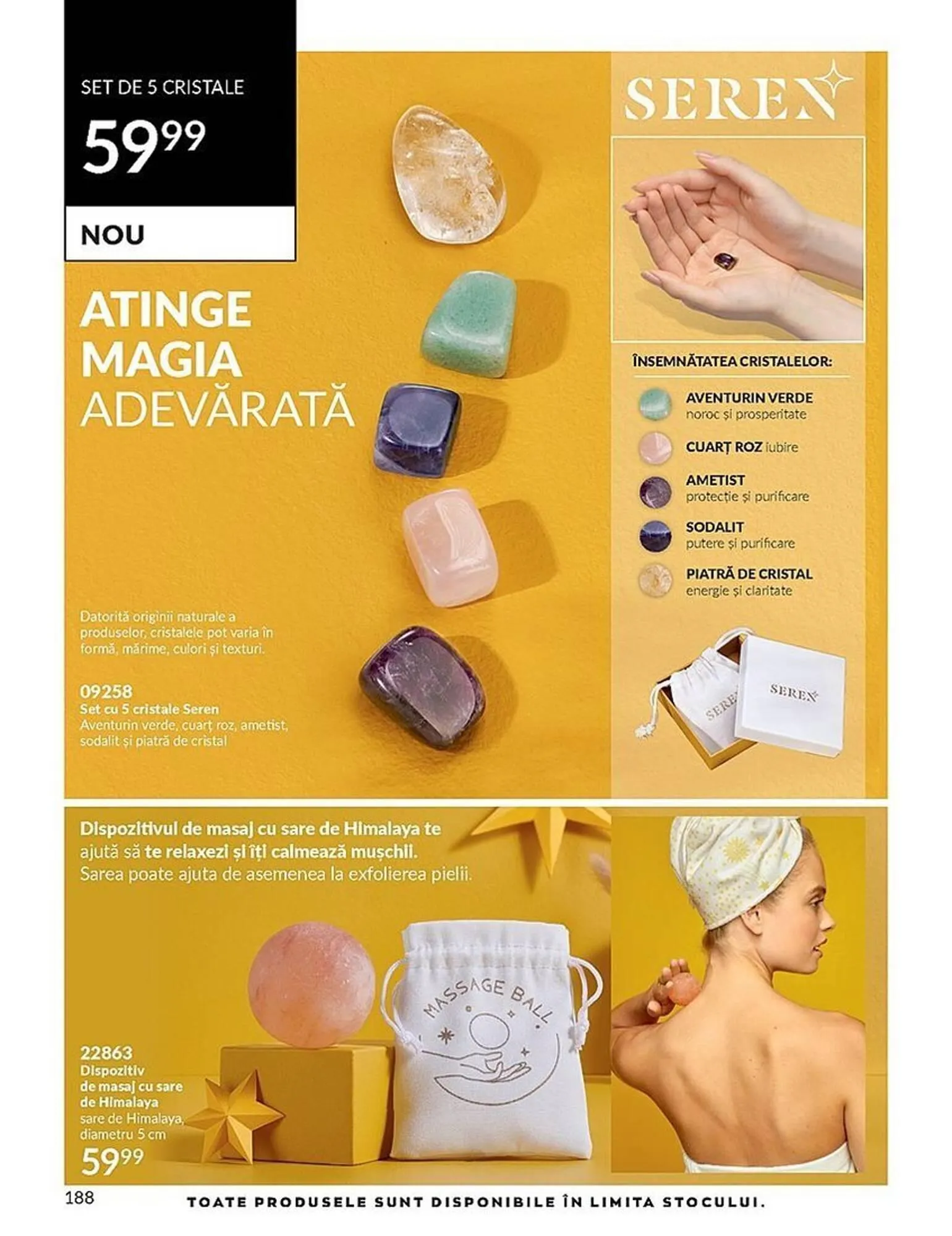 Catalog Avon catalog de la 1 octombrie până la 31 octombrie 2023 - Revista Pagina 188