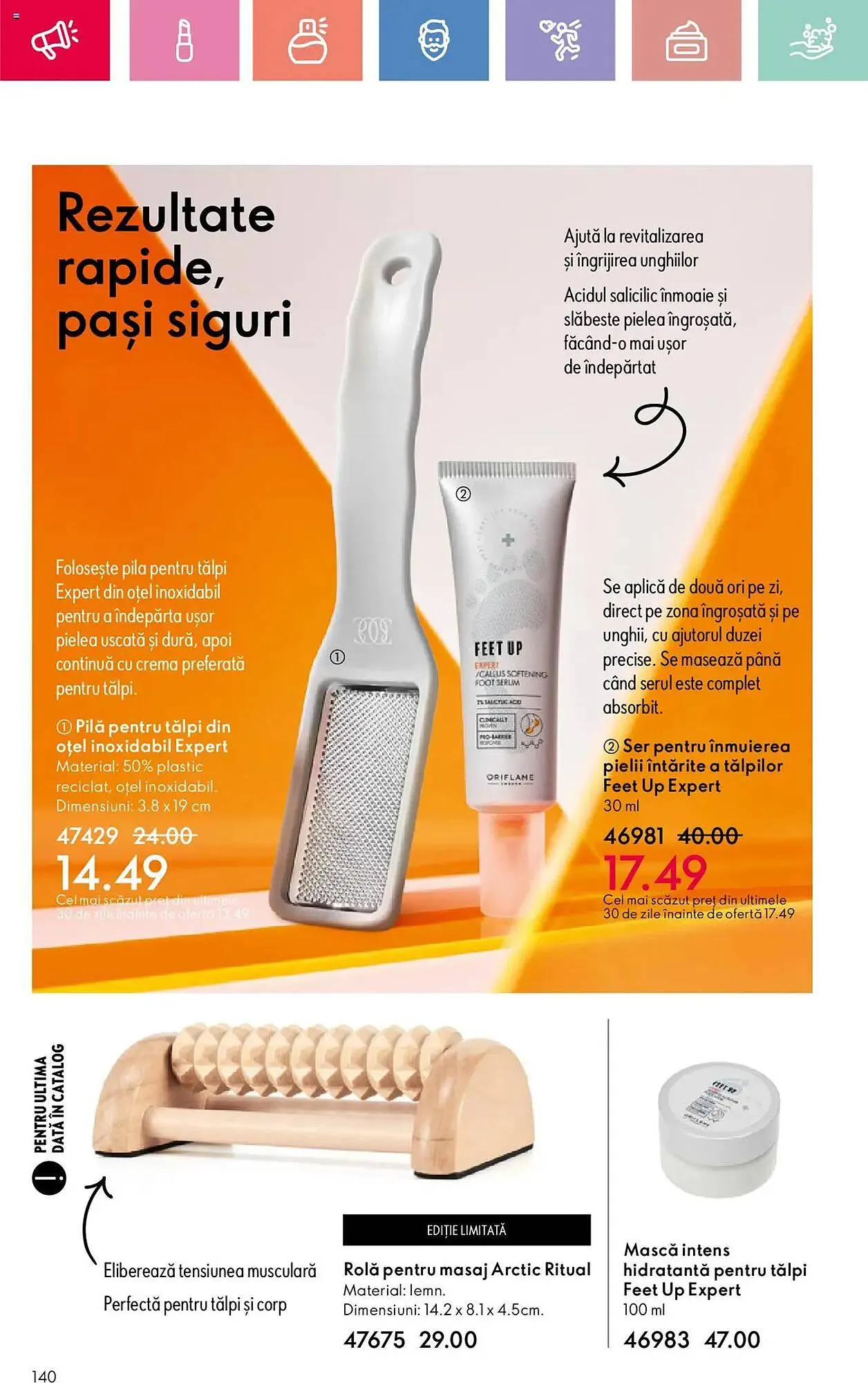 Catalog Catalog Oriflame de la 26 iulie până la 19 august 2025 - Revista Pagina 140