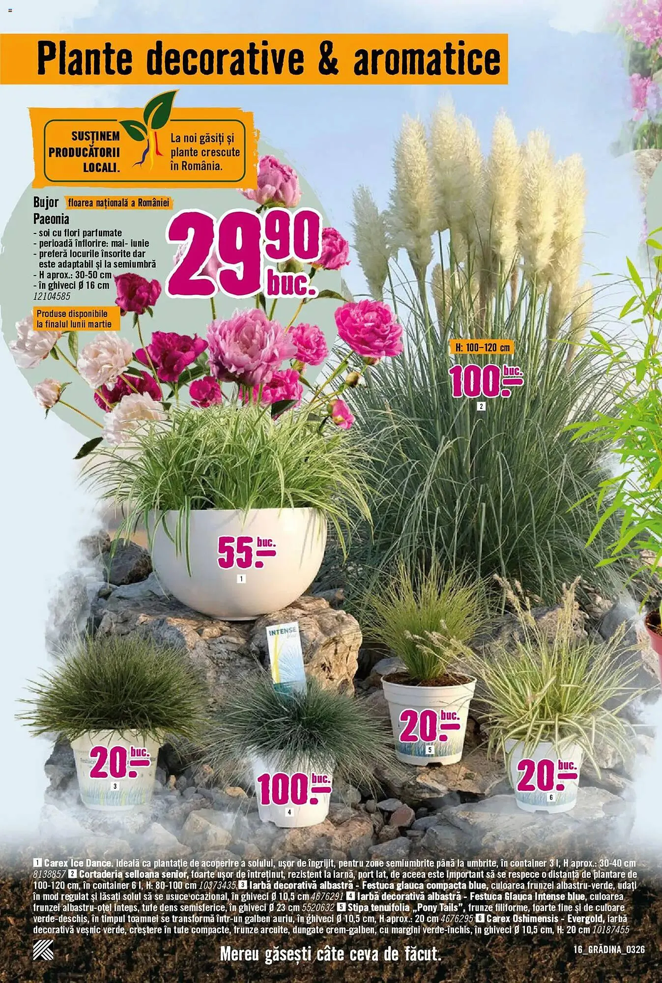 Catalog Magazine Hornbach de la 22 martie până la 22 aprilie 2026 - Revista Pagina 16
