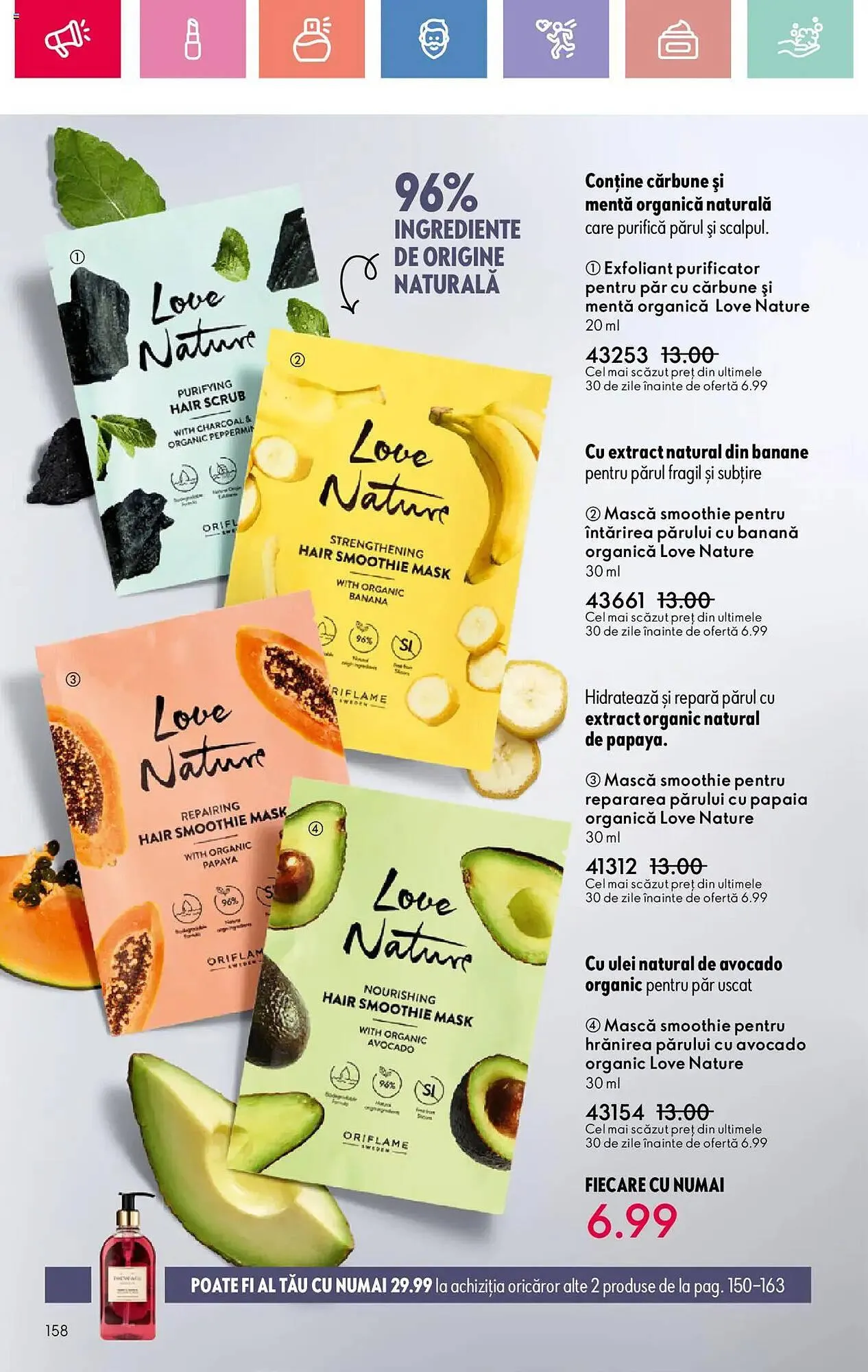 Catalog Catalog Oriflame de la 26 iulie până la 19 august 2025 - Revista Pagina 158