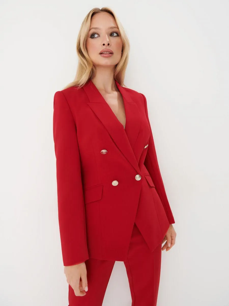 Sacou cu două rânduri de nasturi