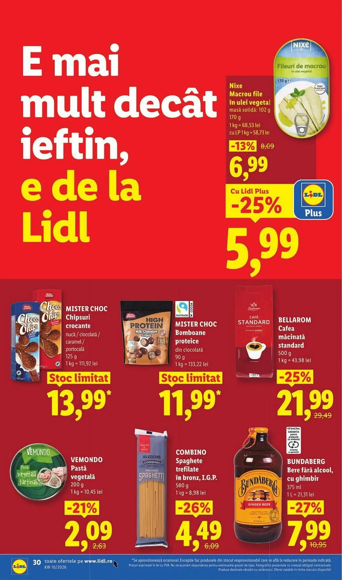Catalog Catalog Lidl de la 2 martie până la 8 martie 2026 - Revista Pagina 30