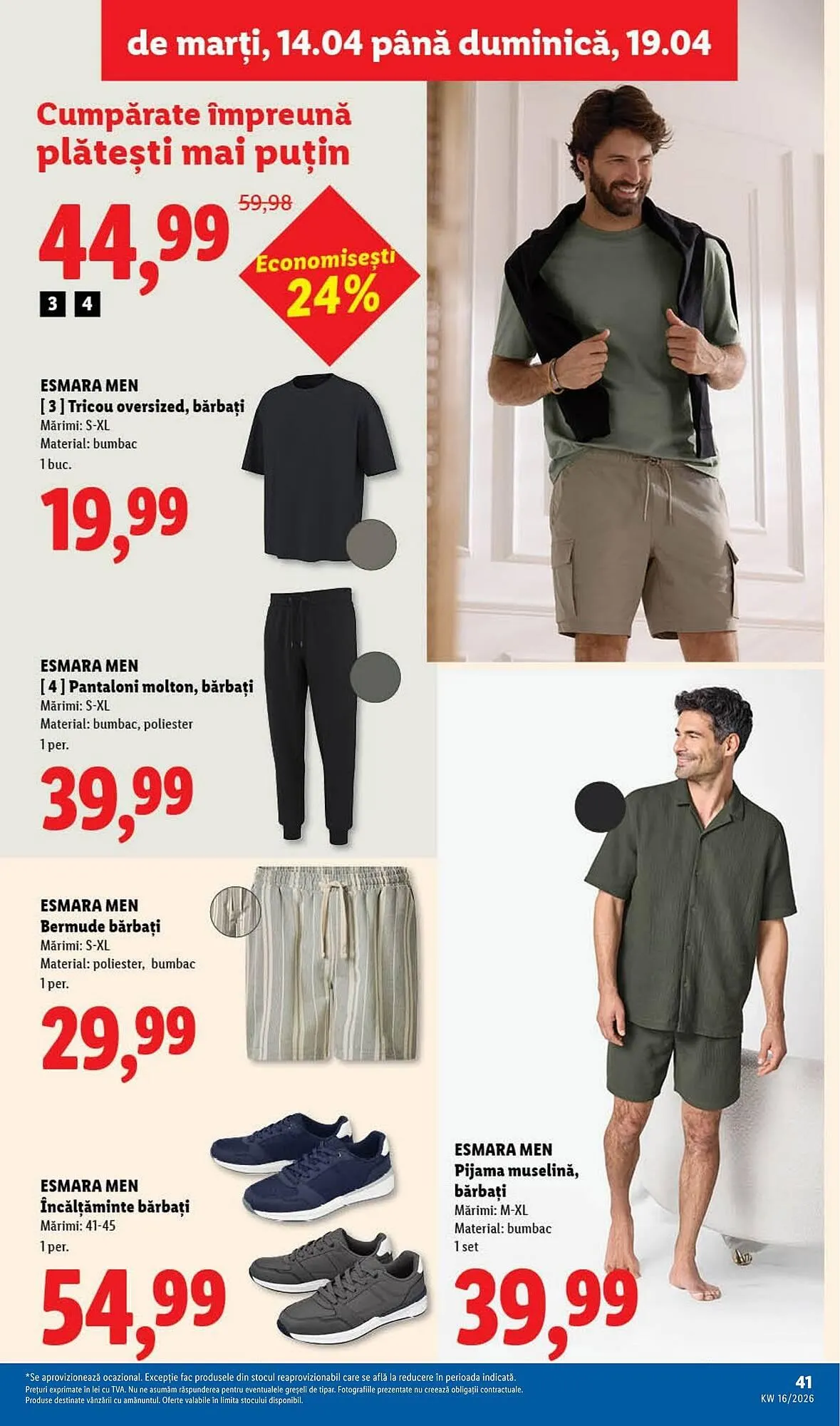 Catalog Catalog Lidl de la 14 aprilie până la 19 aprilie 2026 - Revista Pagina 41