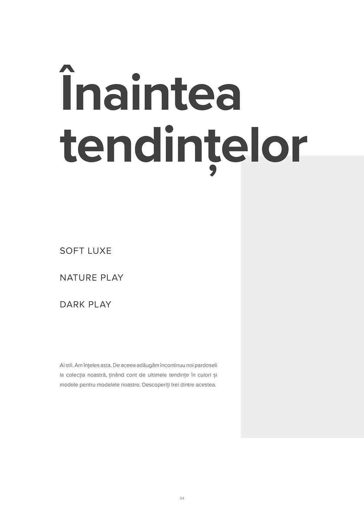 Catalog Proges catalog de la 11 iulie până la 31 decembrie 2023 - Revista Pagina 55