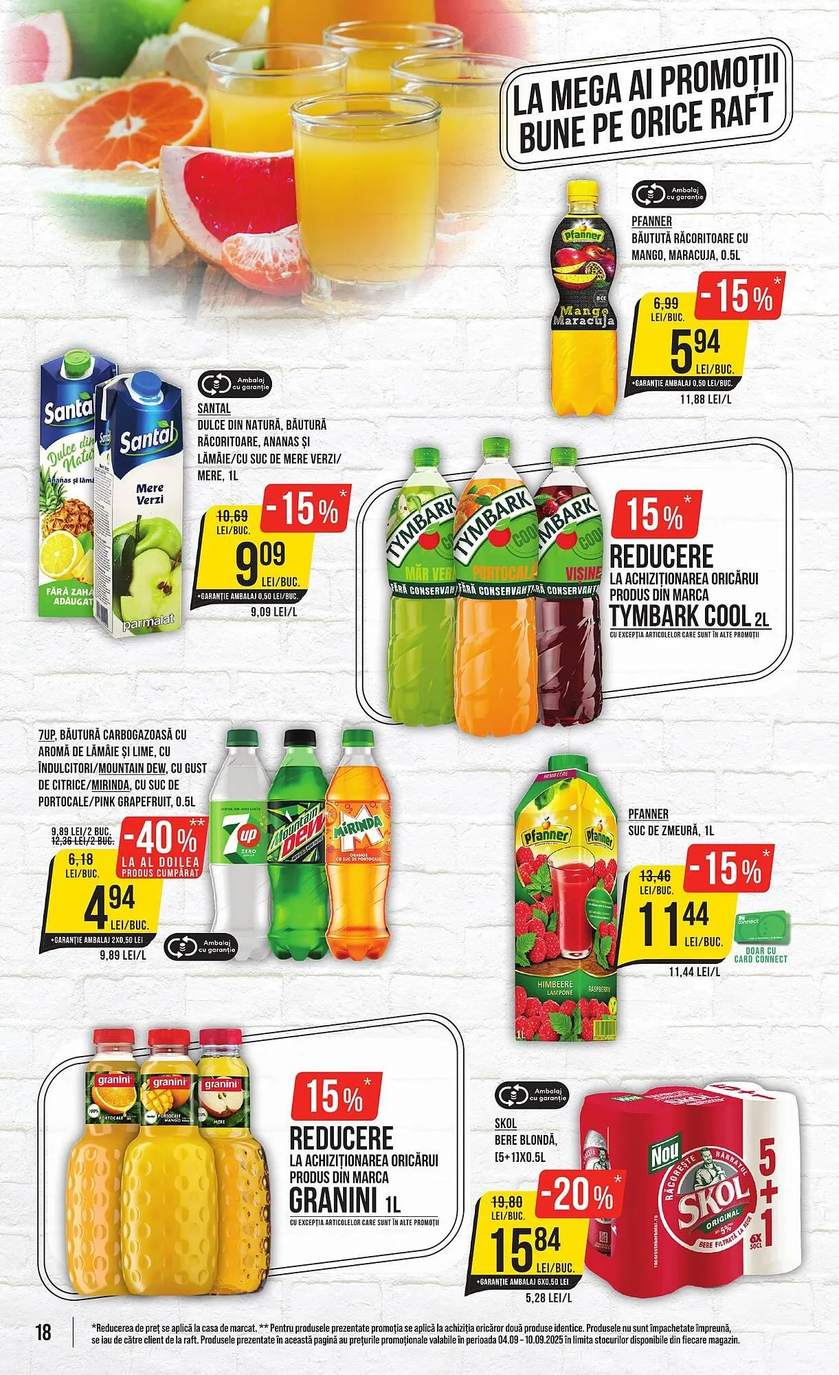 Catalog Catalog Mega Image de la 4 septembrie până la 10 septembrie 2025 - Revista Pagina 18