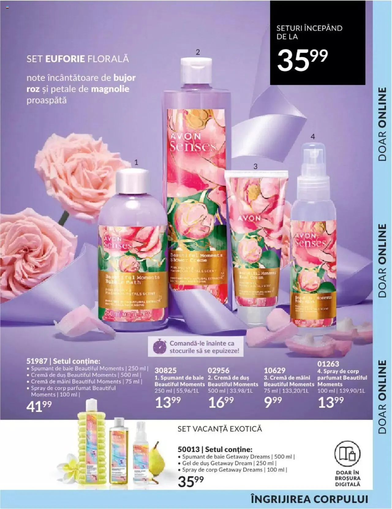 Catalog Avon - 08 2023 de la 1 septembrie până la 30 septembrie 2023 - Revista Pagina 219