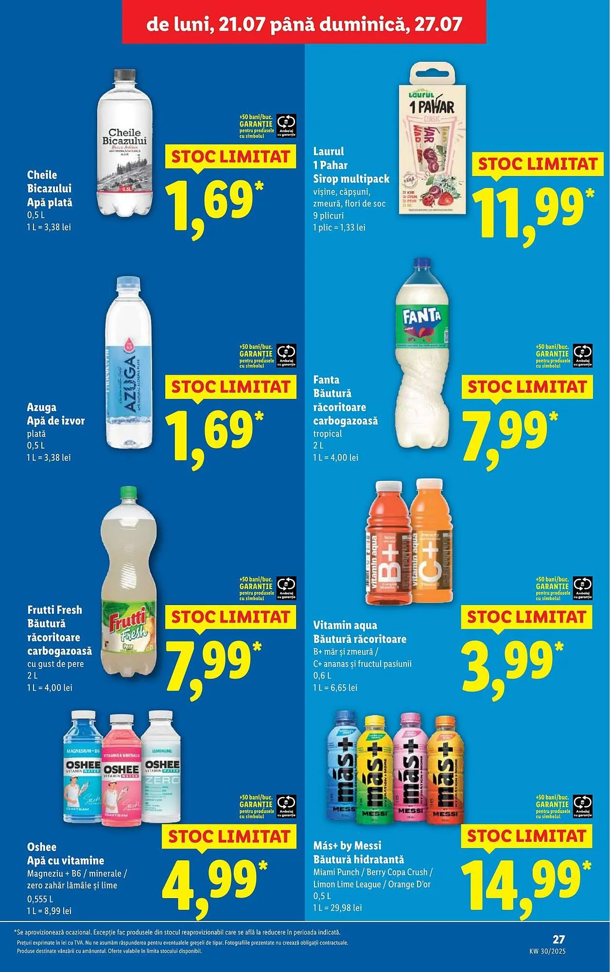 Catalog Catalog Lidl de la 21 iulie până la 27 iulie 2025 - Revista Pagina 27