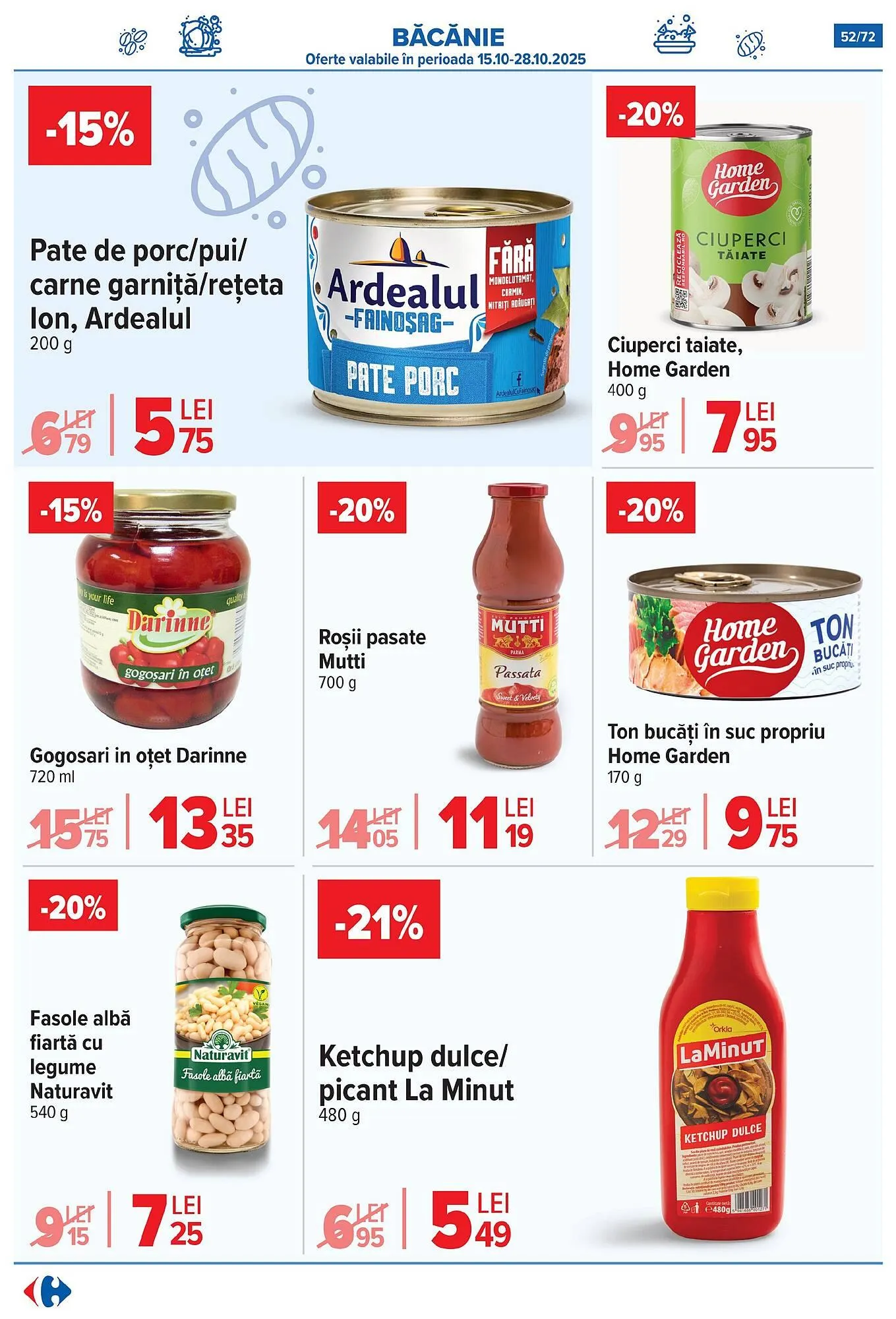 Catalog Catalog Carrefour de la 15 octombrie până la 4 noiembrie 2025 - Revista Pagina 54