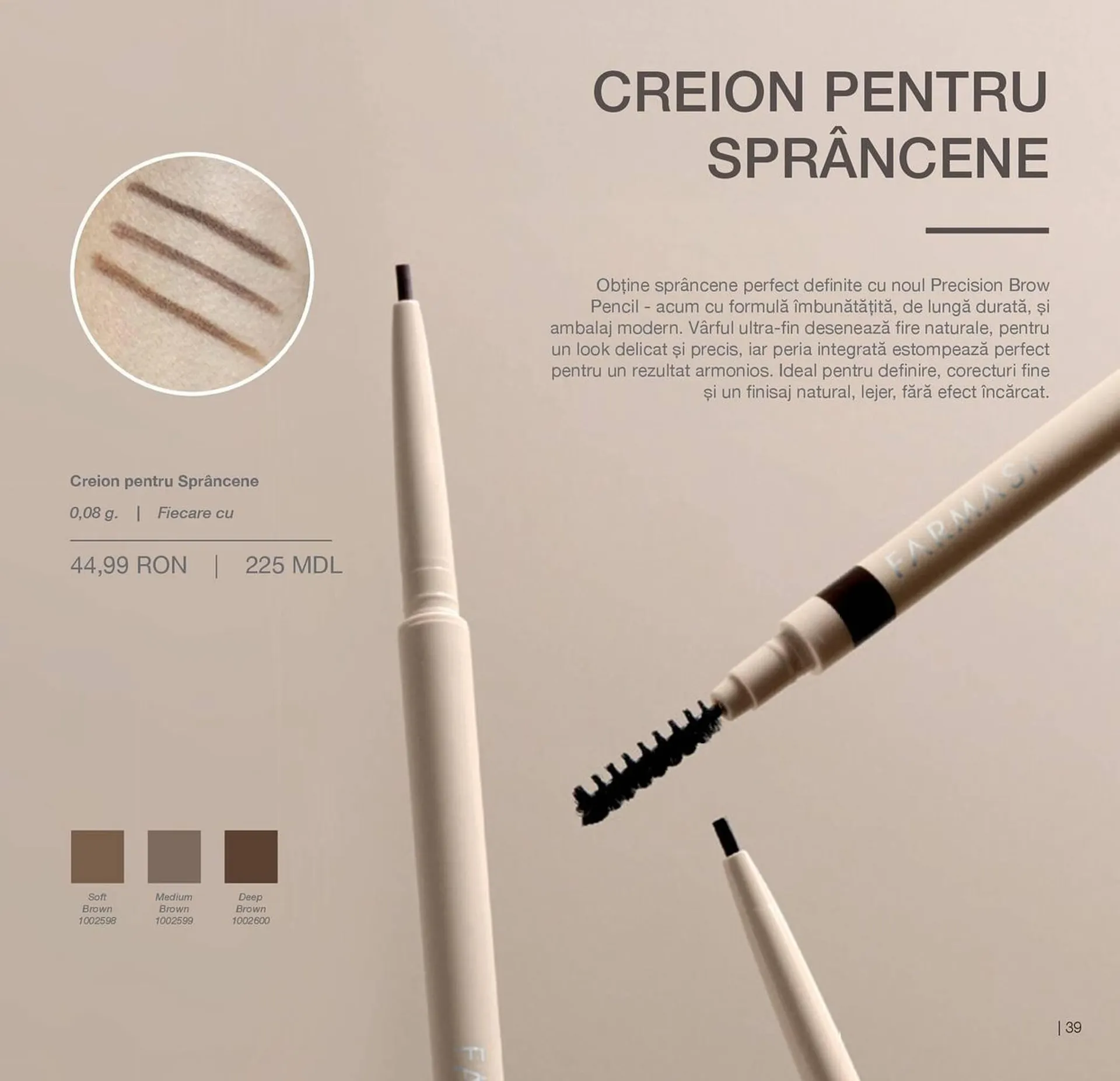 Catalog Catalog Farmasi de la 1 aprilie până la 31 august 2026 - Revista Pagina 39