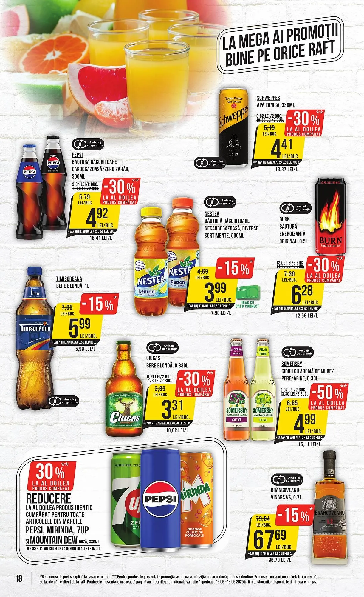 Catalog Catalog Mega Image de la 12 iunie până la 18 iunie 2025 - Revista Pagina 18