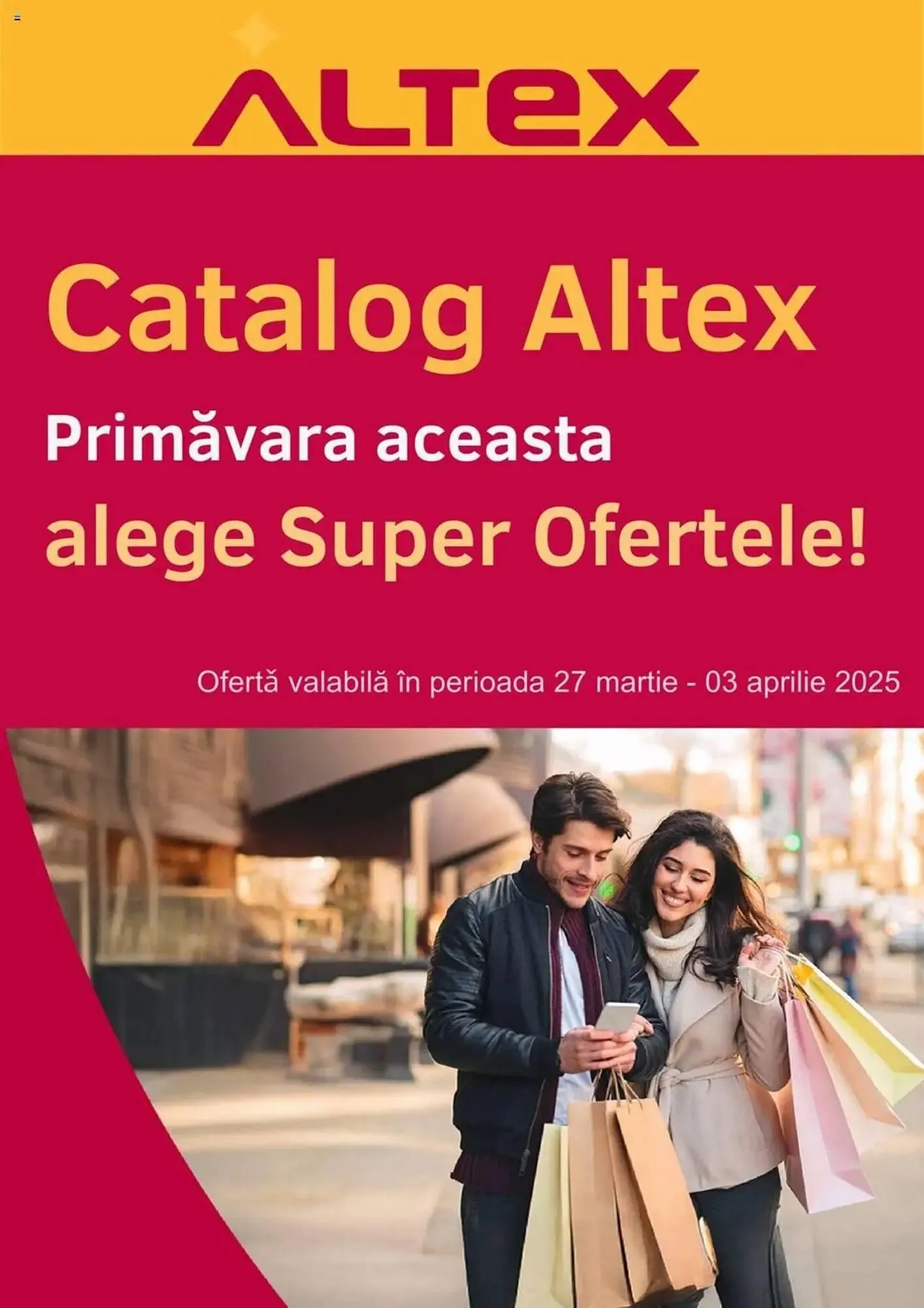 Catalog Catalog Altex de la 27 martie până la 2 aprilie 2025 - Revista Pagina 1