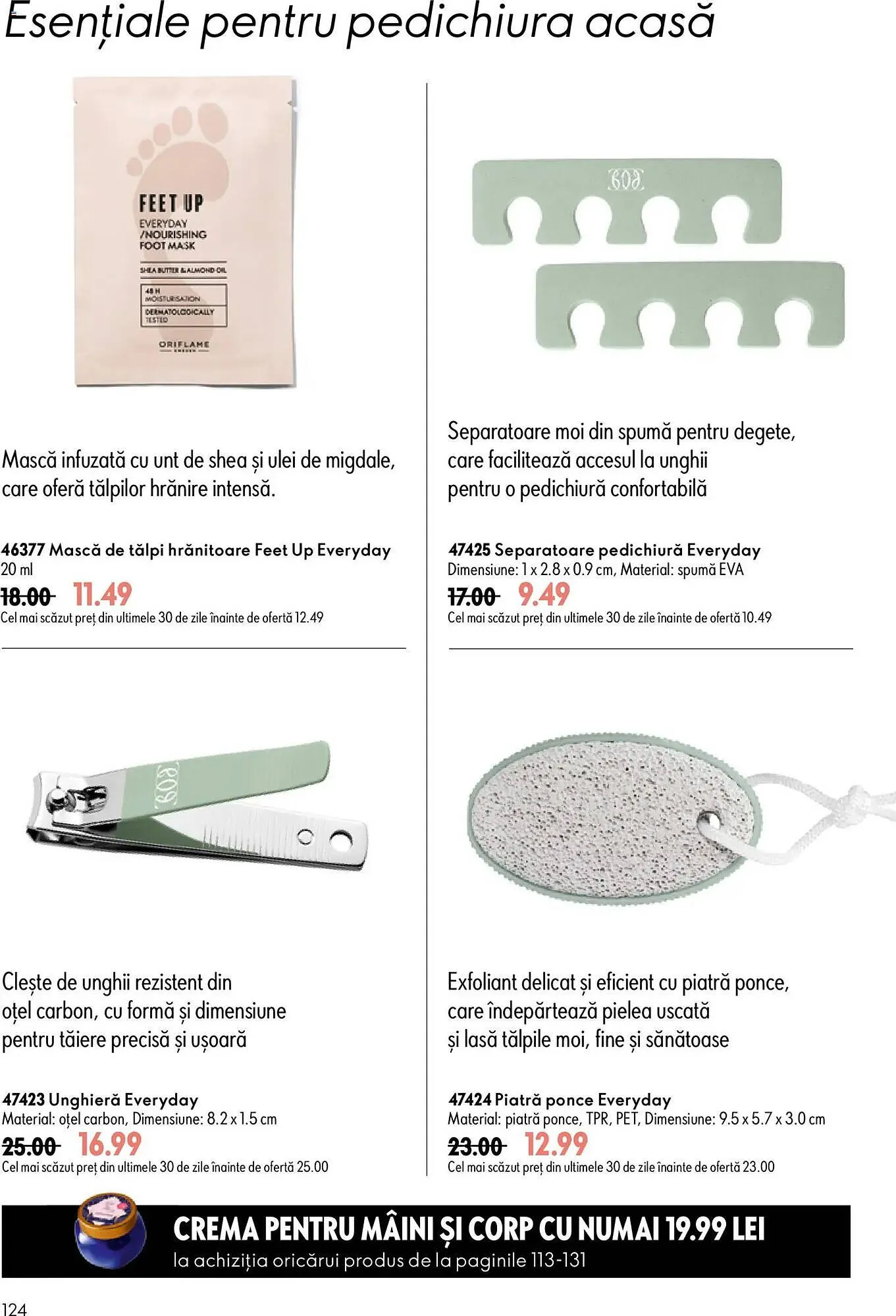 Catalog Catalog Oriflame de la 17 iunie până la 7 iulie 2026 - Revista Pagina 124