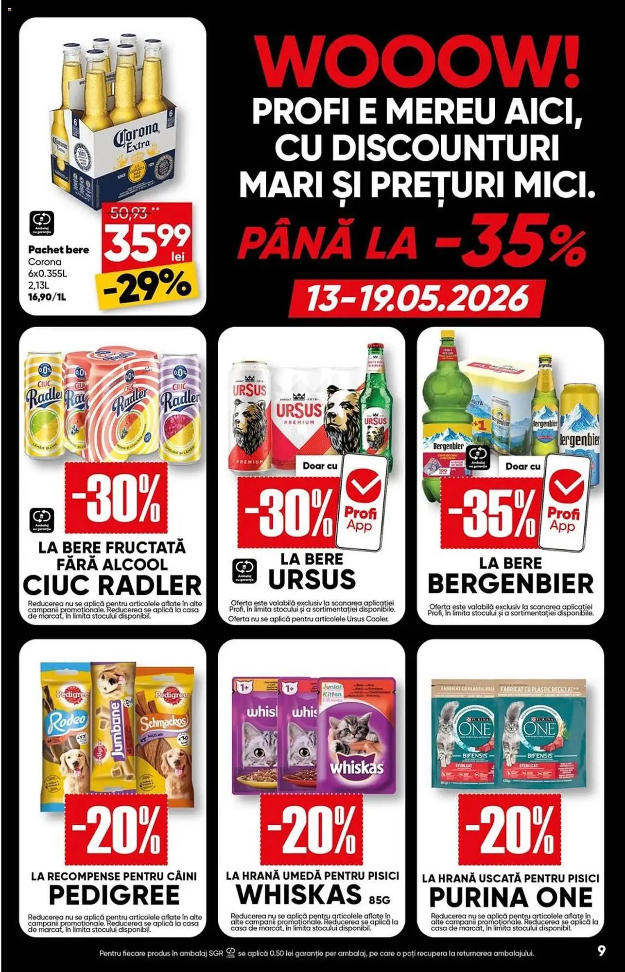 Catalog Catalog PROFI de la 13 mai până la 26 mai 2026 - Revista Pagina 9