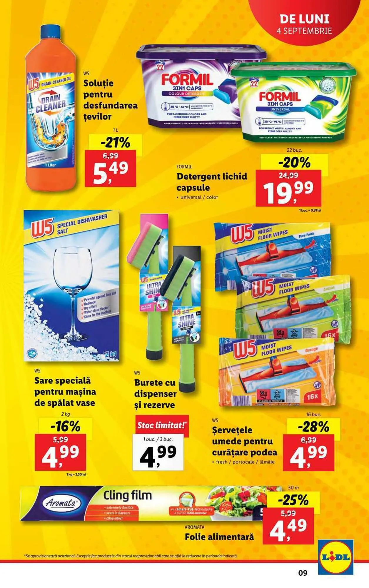 Catalog Lidl catalog de la 4 septembrie până la 10 septembrie 2023 - Revista Pagina 9