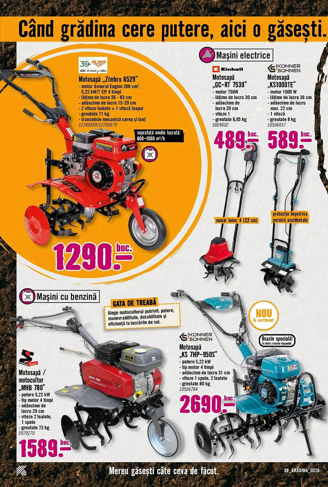 Catalog Magazine Hornbach de la 22 martie până la 22 aprilie 2026 - Revista Pagina 38
