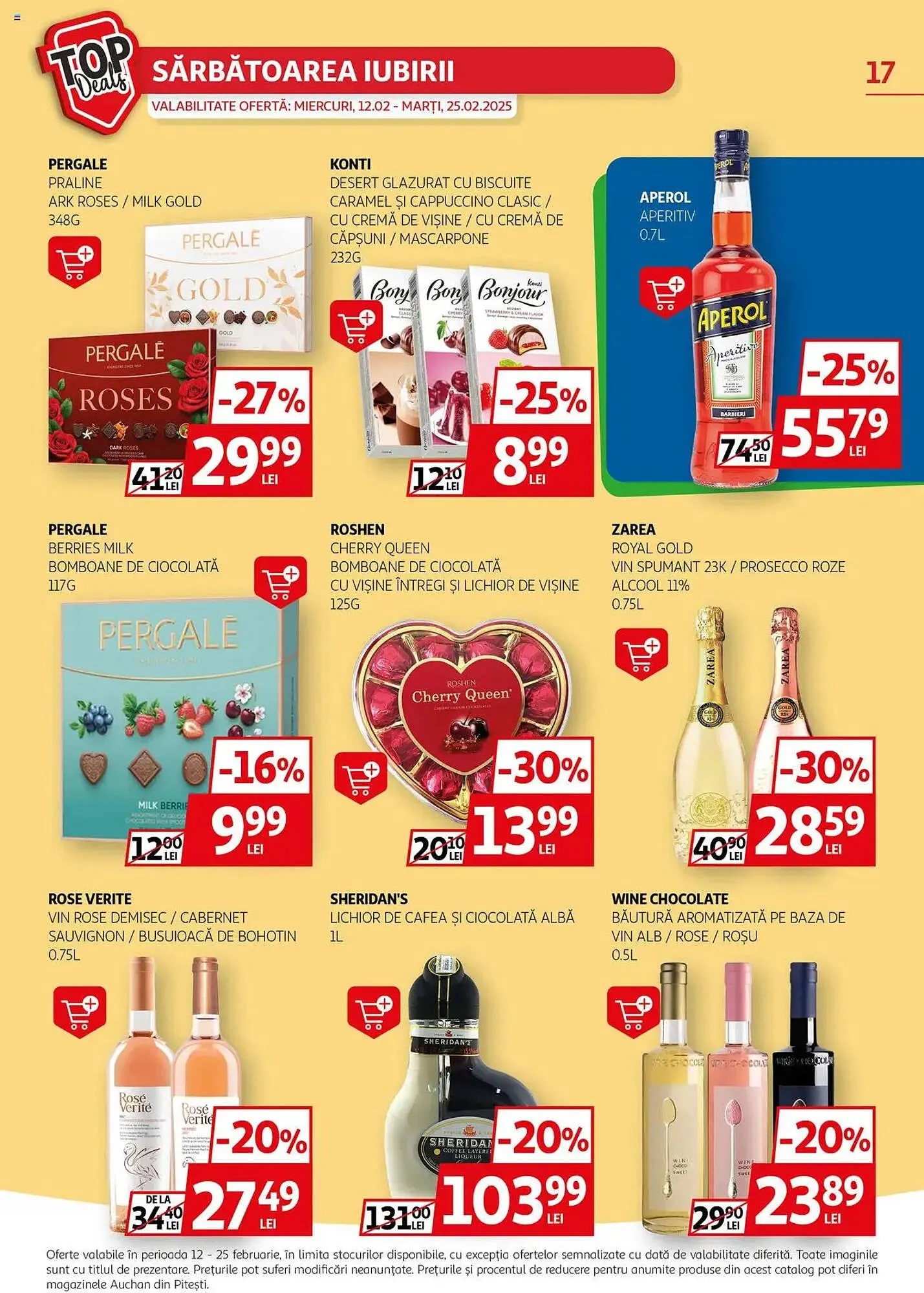 Catalog Catalog Auchan de la 12 februarie până la 25 februarie 2025 - Revista Pagina 17