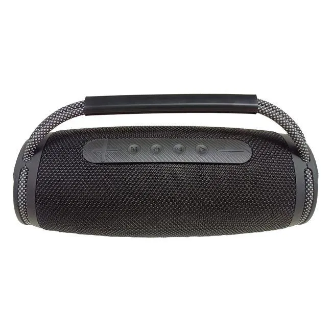 Boxa Portabila Bluetooth Neagra cu Led 10W