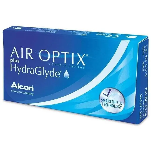 Air Optix plus HydraGlyde lunare 6 lentile/cutie