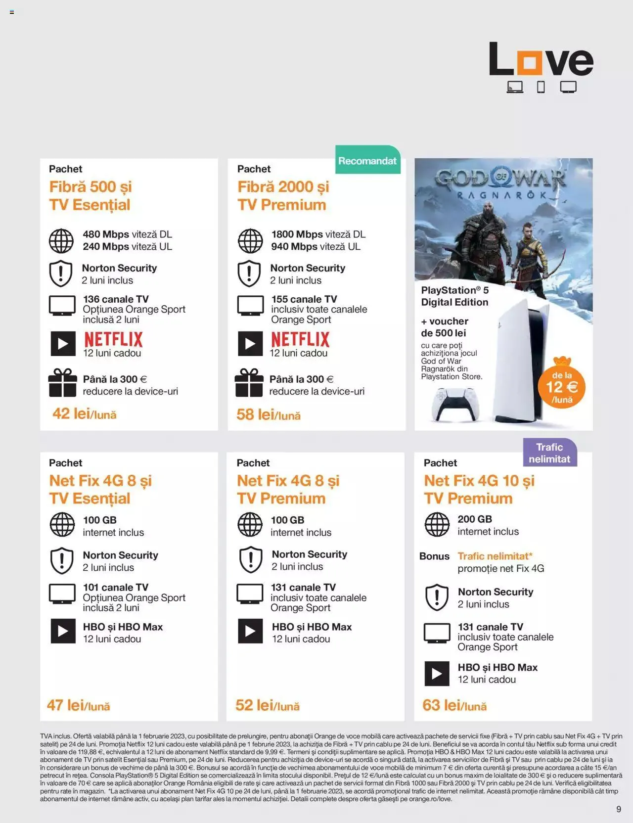 Catalog Orange - Catalog nou de la 21 decembrie până la 31 decembrie 2023 - Revista Pagina 9