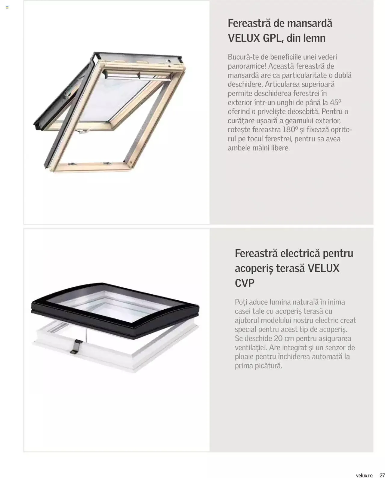 Catalog Velux catalog - Dormitorul tău reinventat de la 27 decembrie până la 31 decembrie 2023 - Revista Pagina 27