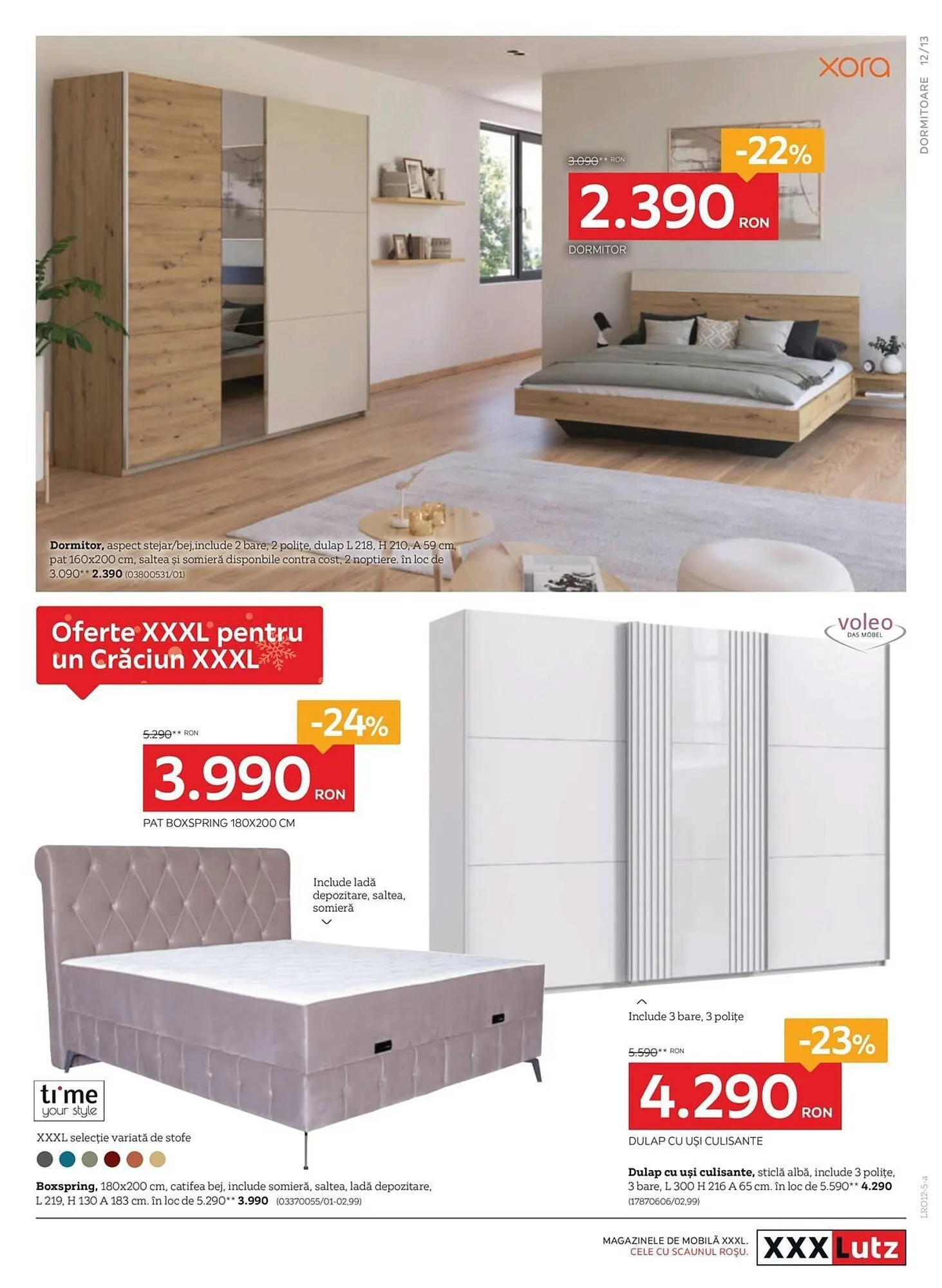 Catalog Catalog XXXLutz de la 10 decembrie până la 30 decembrie 2025 - Revista Pagina 13