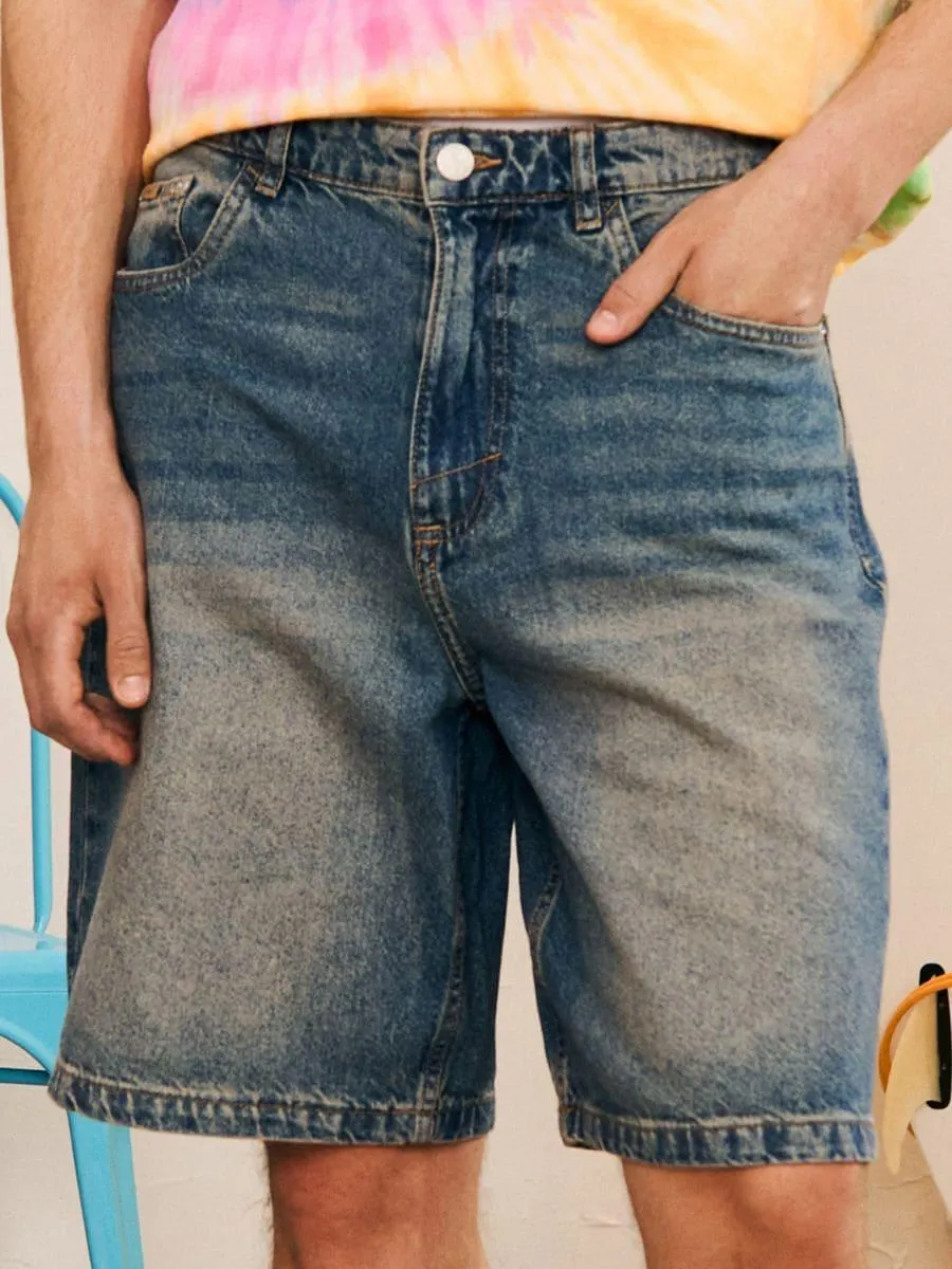 Pantaloni scurți din denim