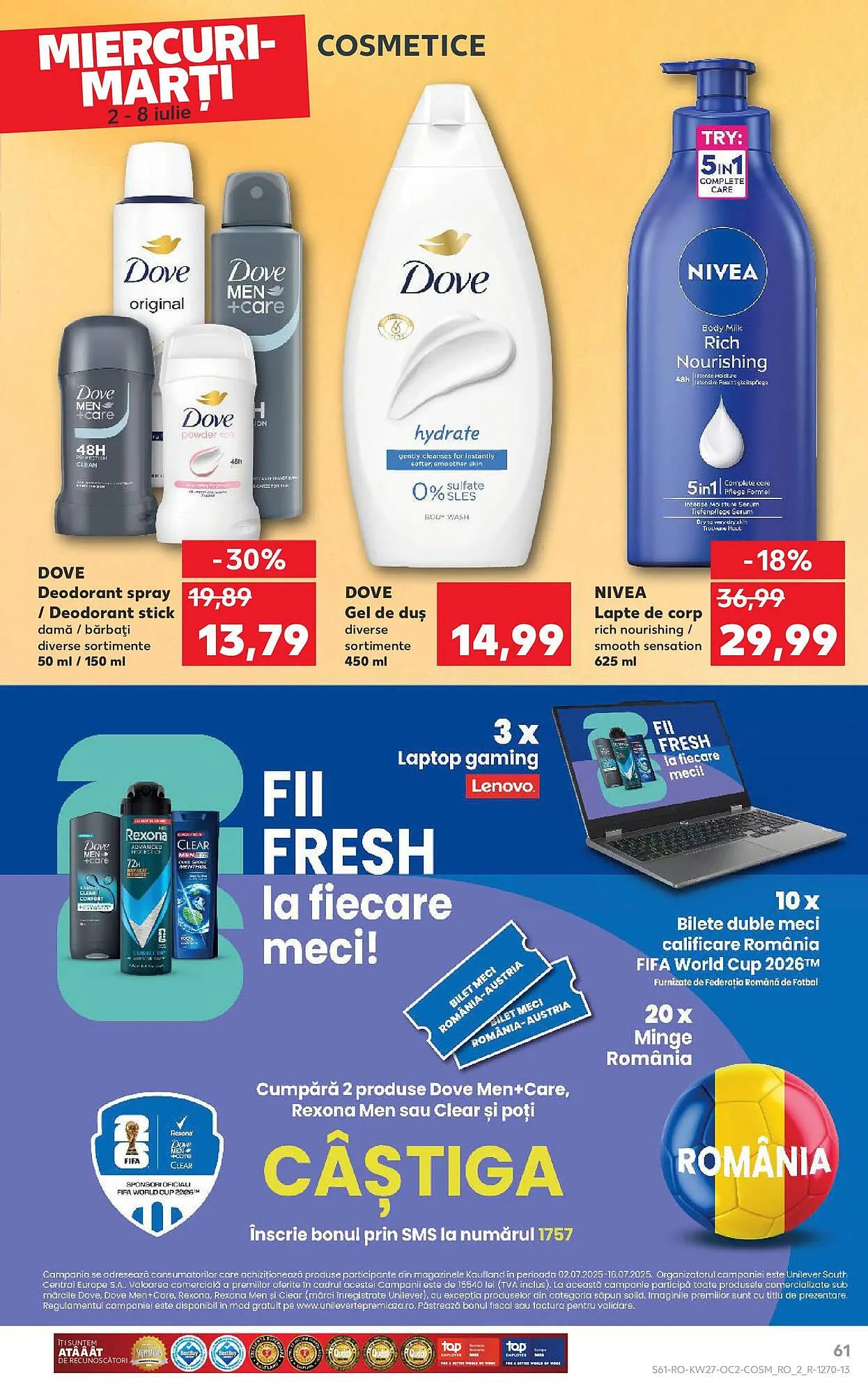 Catalog Catalog Kaufland de la 30 iunie până la 8 iulie 2025 - Revista Pagina 62
