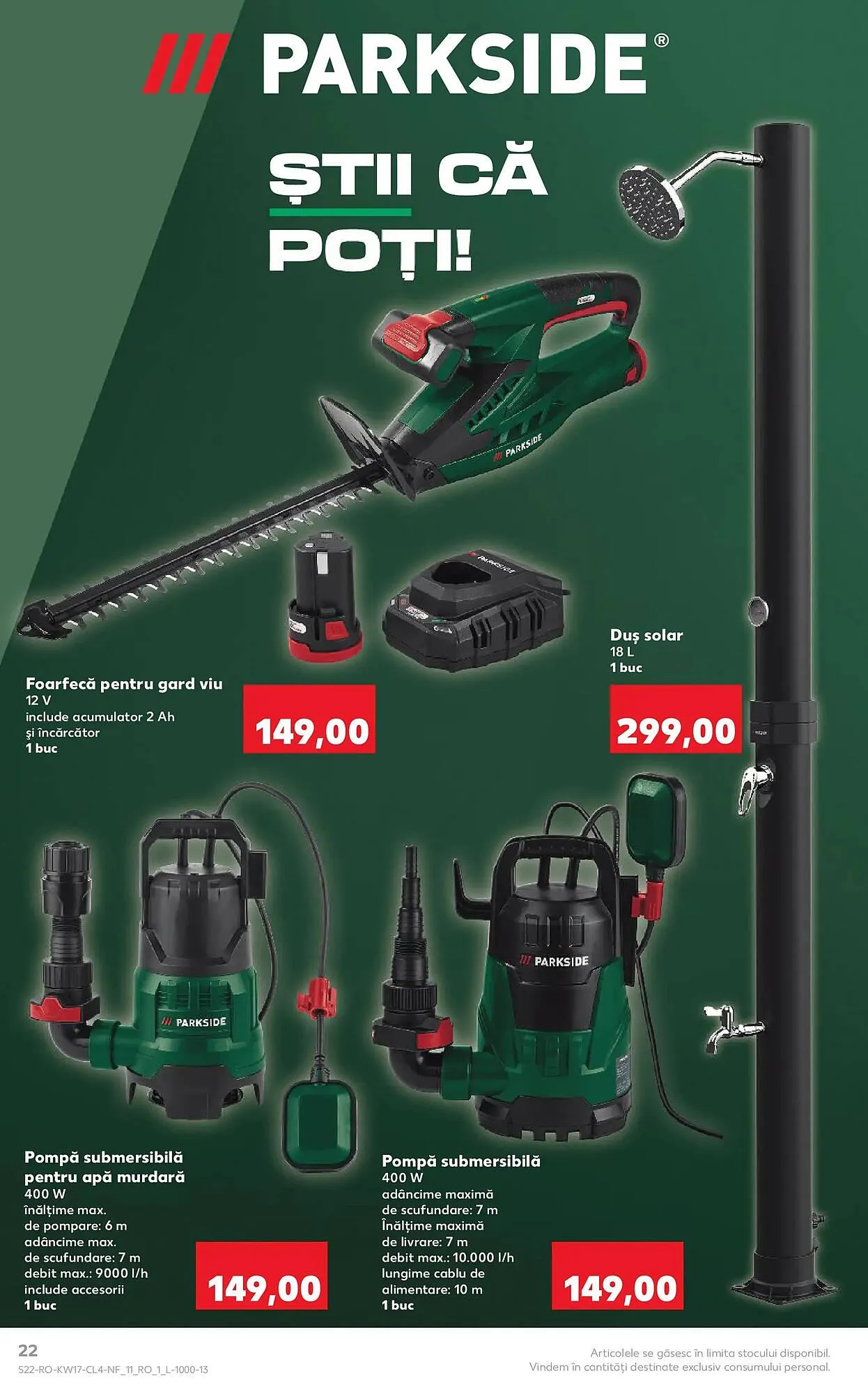 Catalog Catalog Kaufland de la 22 aprilie până la 28 aprilie 2026 - Revista Pagina 22