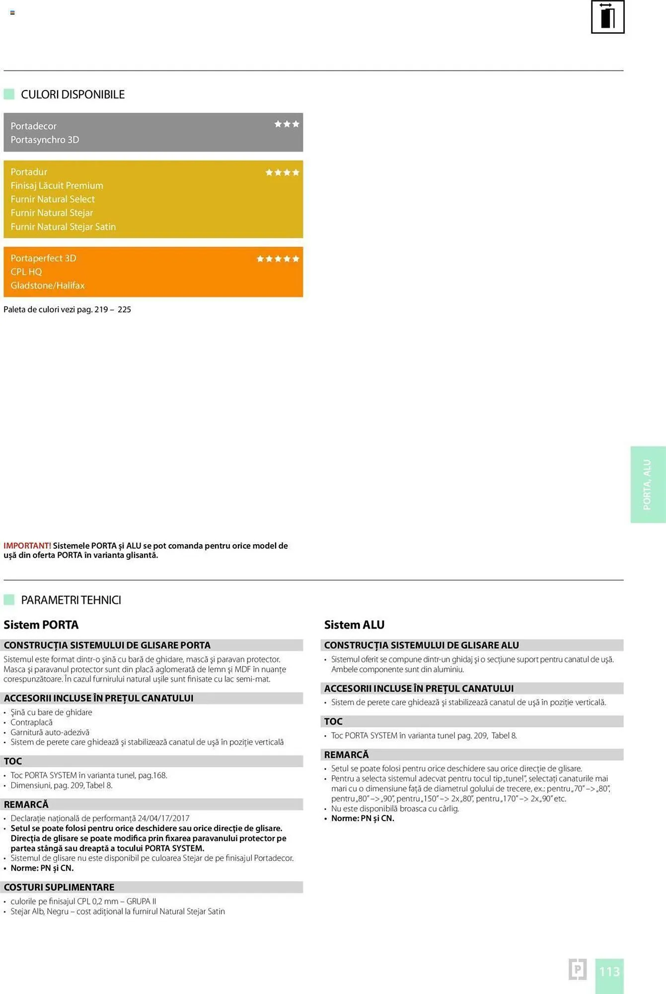 Catalog Сatalog Proges de la 13 septembrie până la 31 decembrie 2024 - Revista Pagina 113