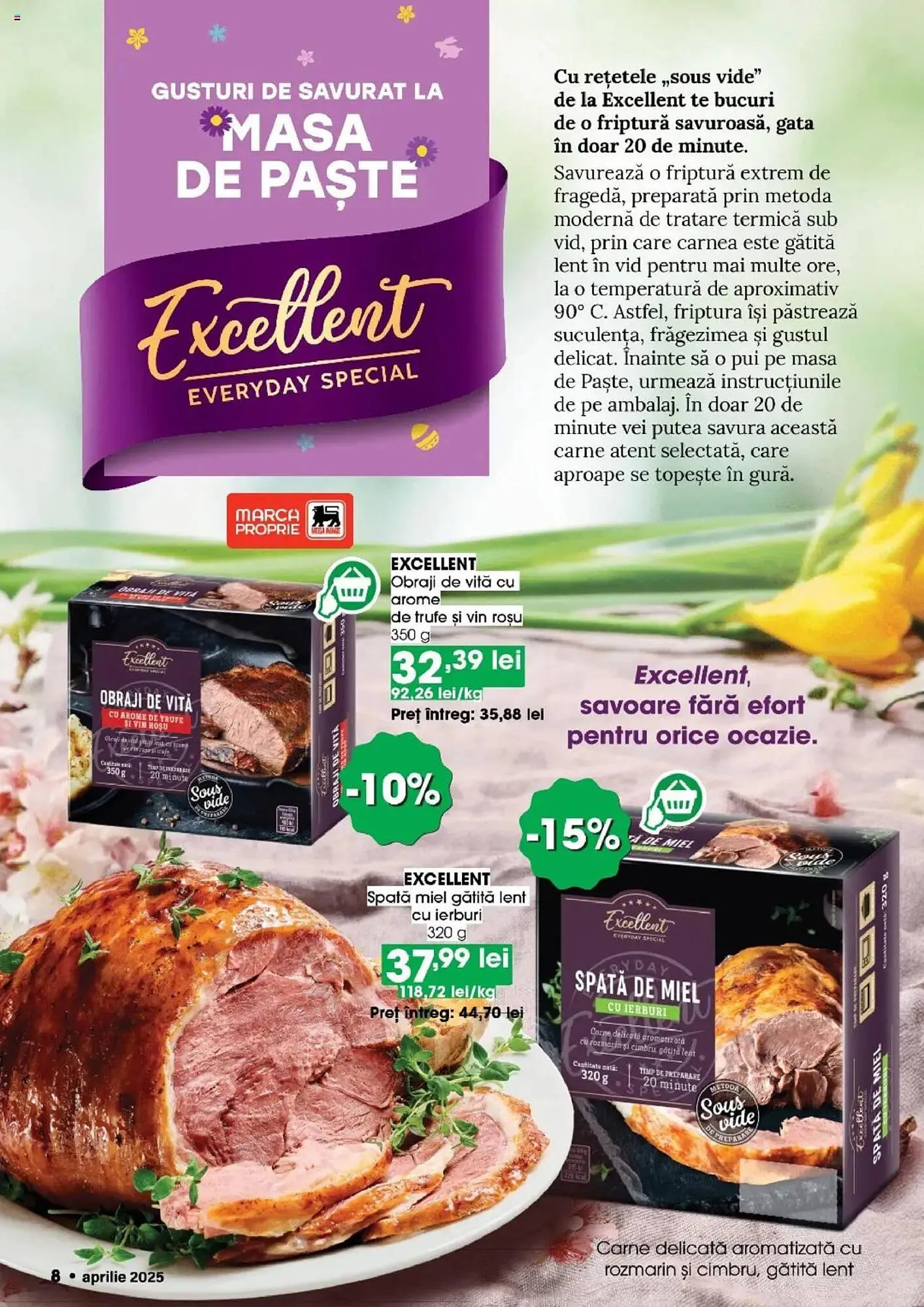 Catalog Catalog Mega Image de la 1 aprilie până la 30 aprilie 2025 - Revista Pagina 8