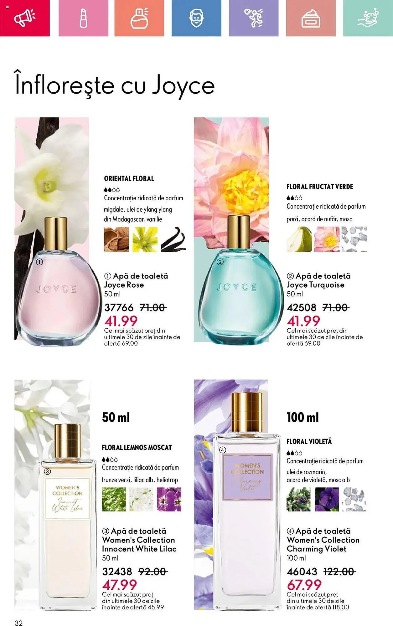 Catalog Catalog Oriflame de la 25 mai până la 14 iunie 2025 - Revista Pagina 32
