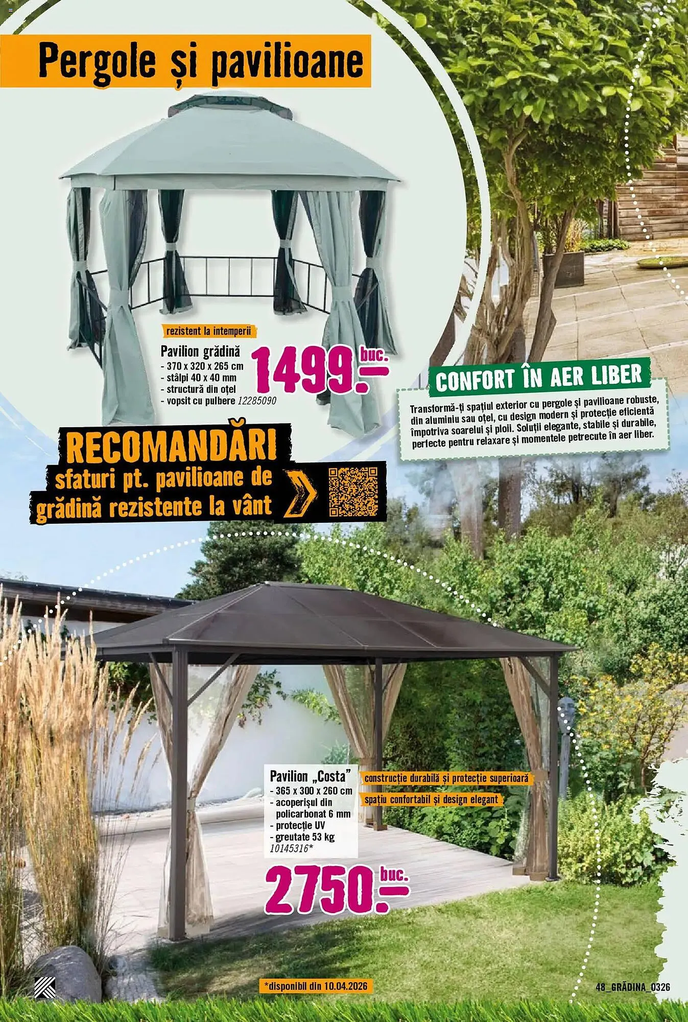 Catalog Magazine Hornbach de la 22 martie până la 22 aprilie 2026 - Revista Pagina 48