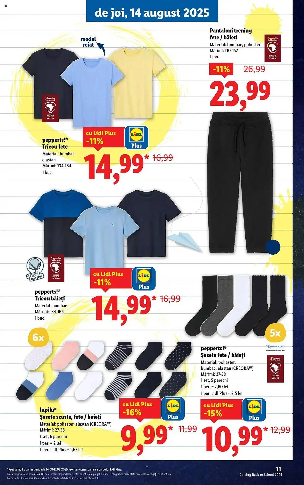 Catalog Catalog Lidl de la 11 august până la 31 august 2025 - Revista Pagina 11