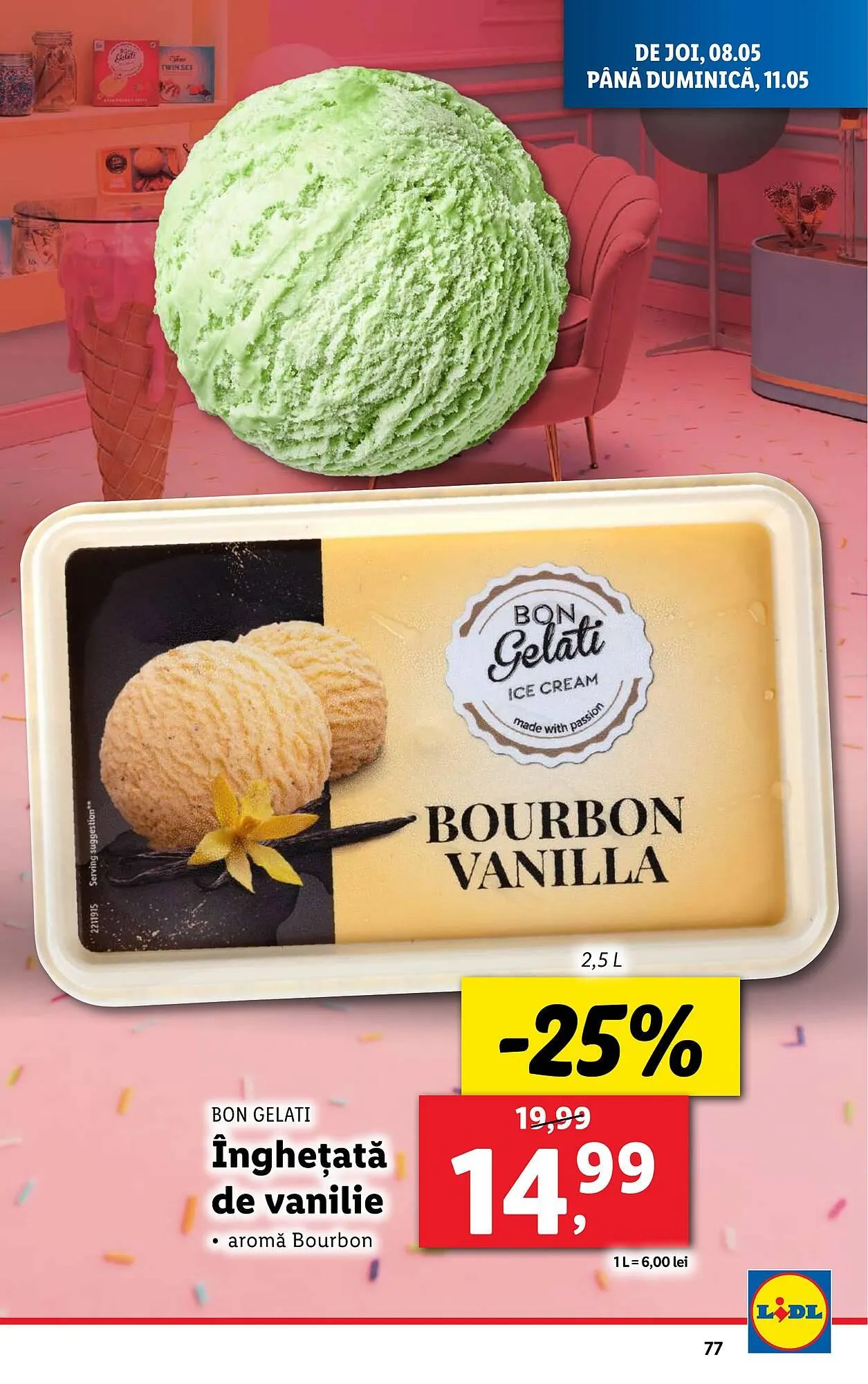 Catalog Catalog Lidl de la 5 mai până la 11 mai 2025 - Revista Pagina 77