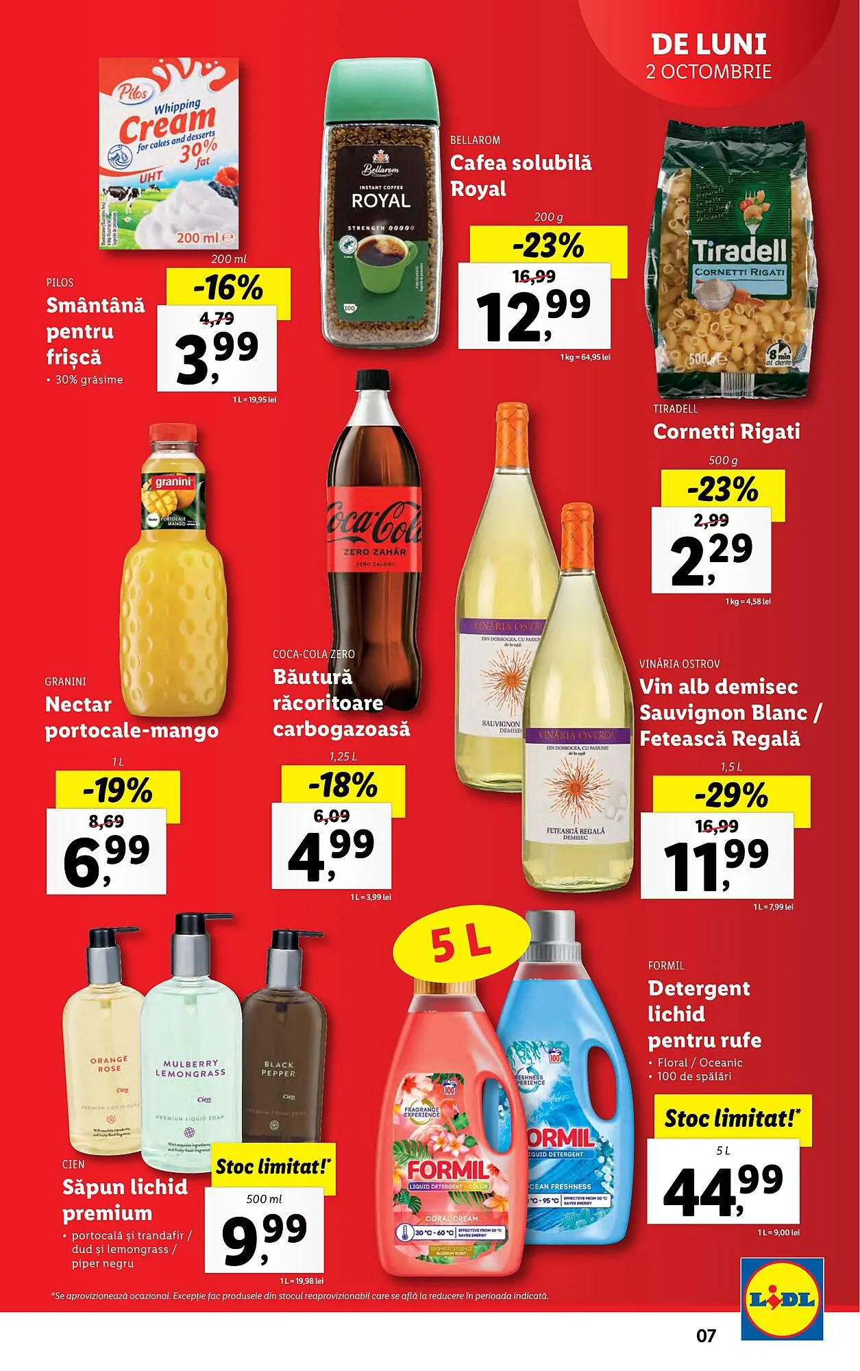 Catalog Lidl catalog de la 2 octombrie până la 8 octombrie 2023 - Revista Pagina 7