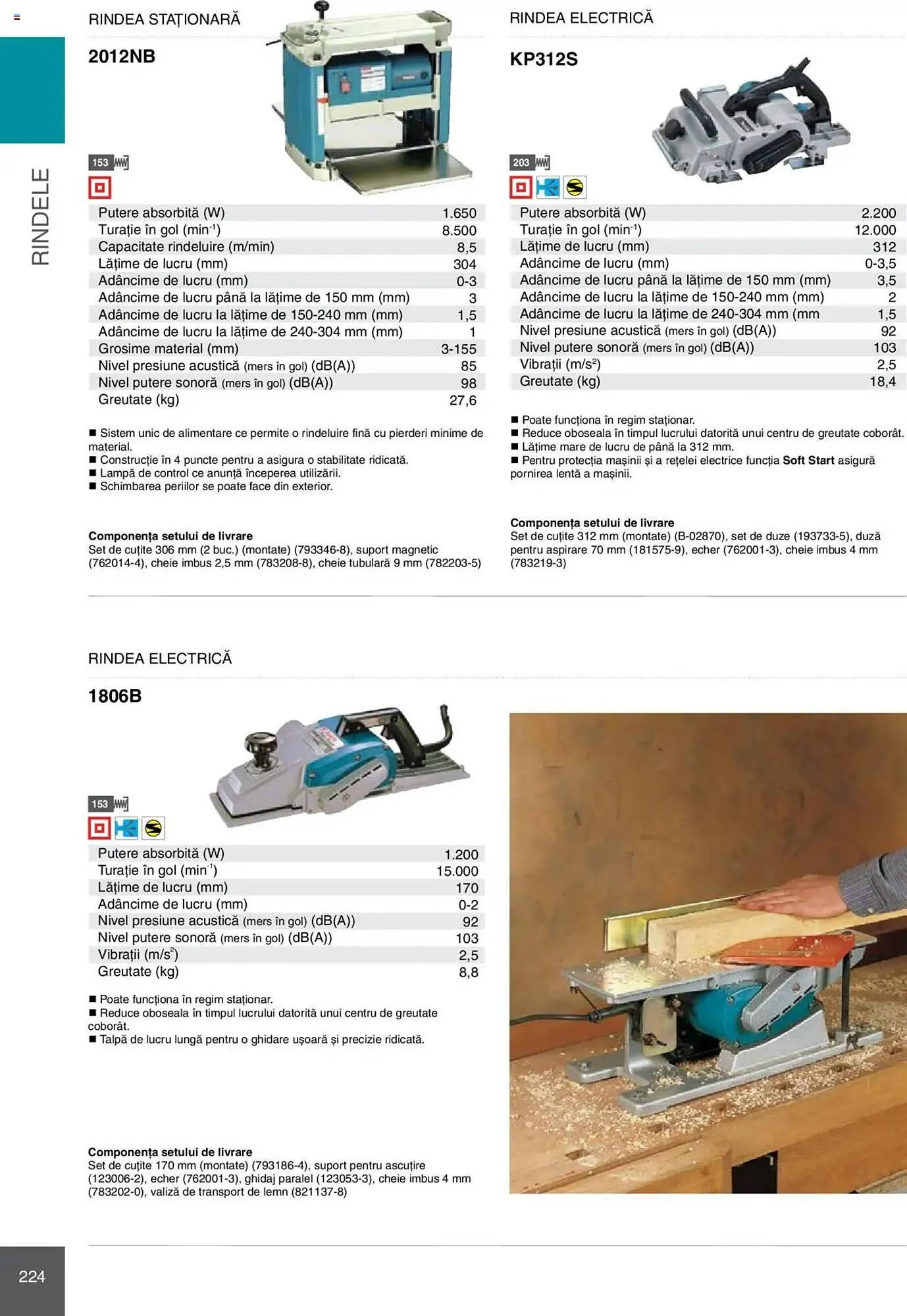 Catalog Catalog Makita de la 8 ianuarie până la 31 decembrie 2025 - Revista Pagina 224