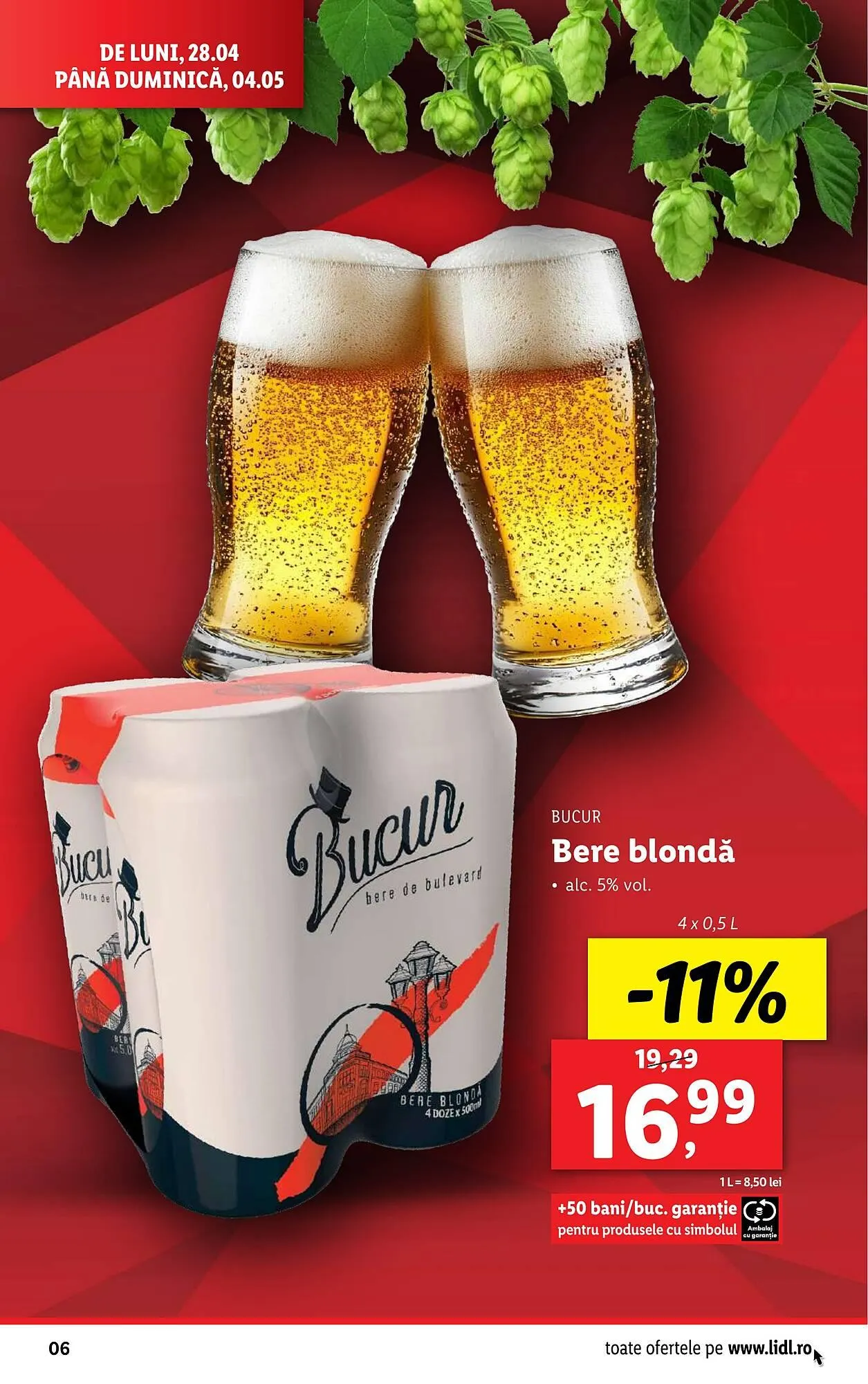 Catalog Catalog Lidl de la 22 aprilie până la 27 aprilie 2025 - Revista Pagina 6