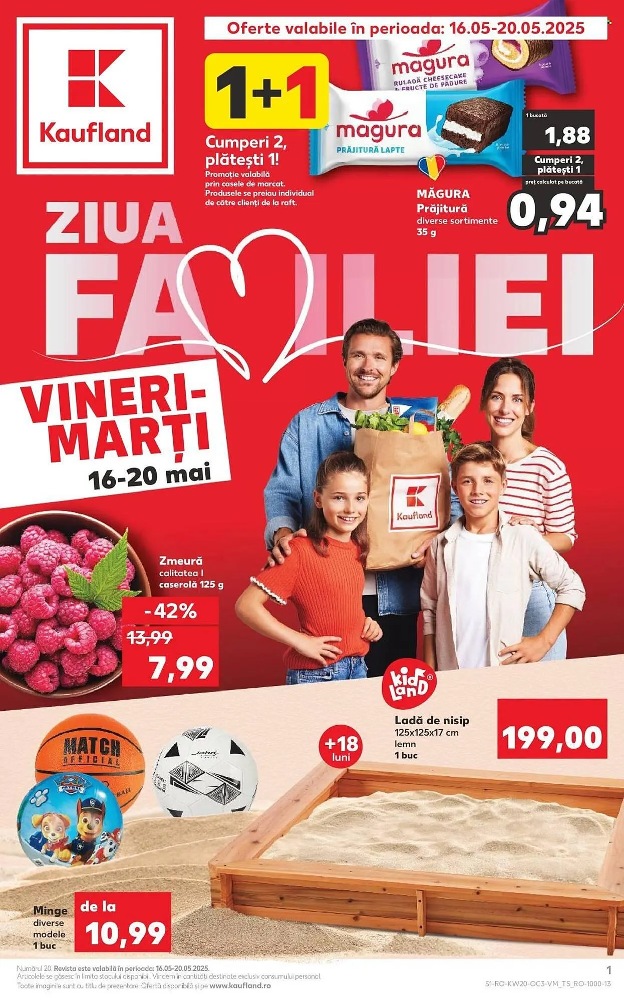 Catalog Catalog Kaufland de la 16 mai până la 20 mai 2025 - Revista Pagina 1