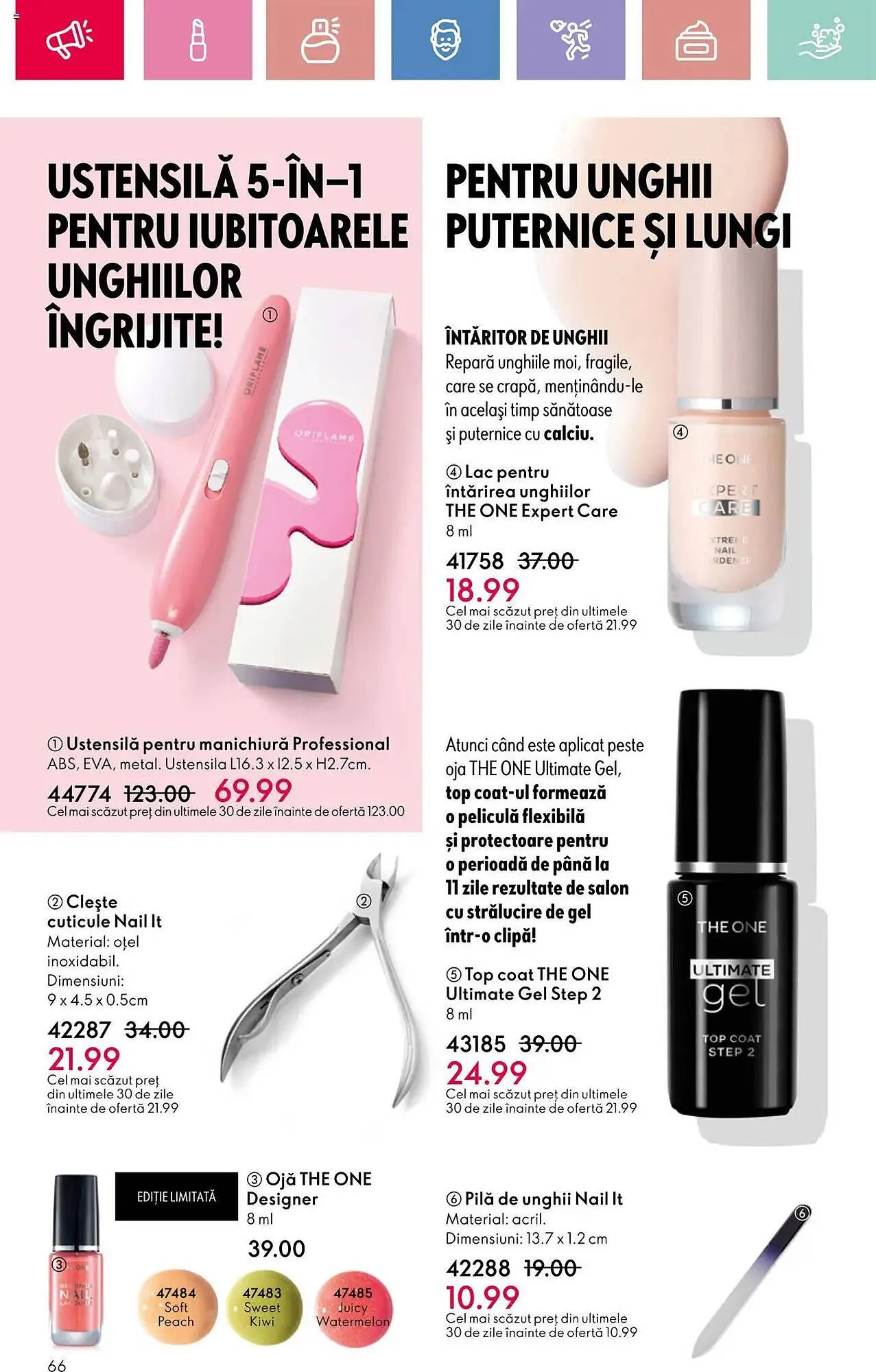 Catalog Catalog Oriflame de la 23 martie până la 12 aprilie 2025 - Revista Pagina 66