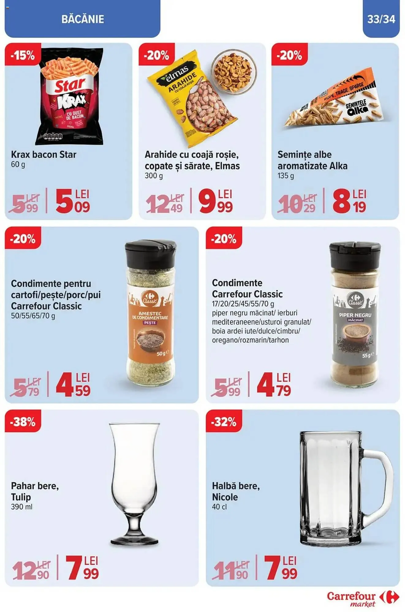 Catalog Catalog Carrefour Market de la 23 aprilie până la 6 mai 2025 - Revista Pagina 33